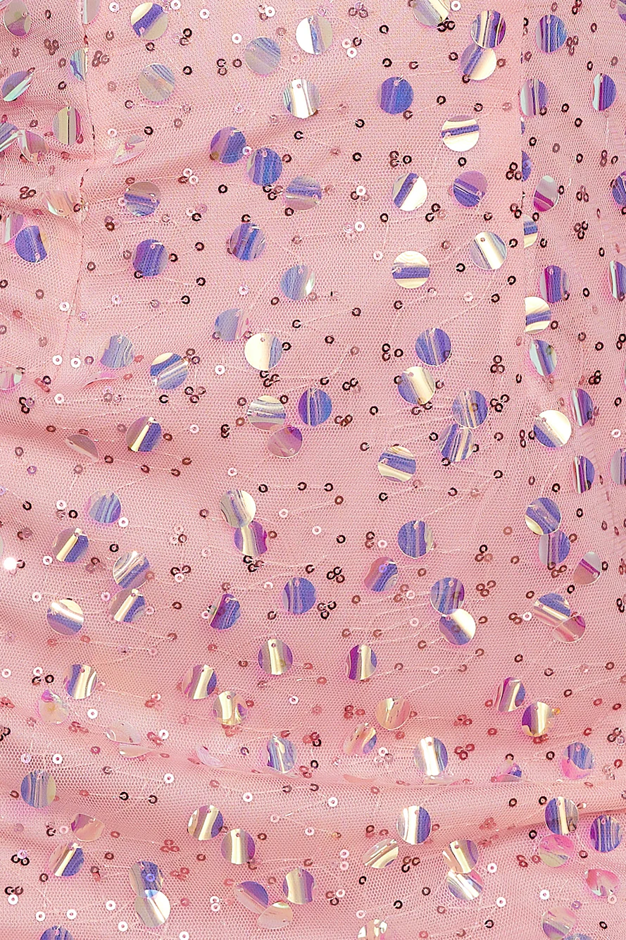 Light It Bright Sequin Mini Dress Pink