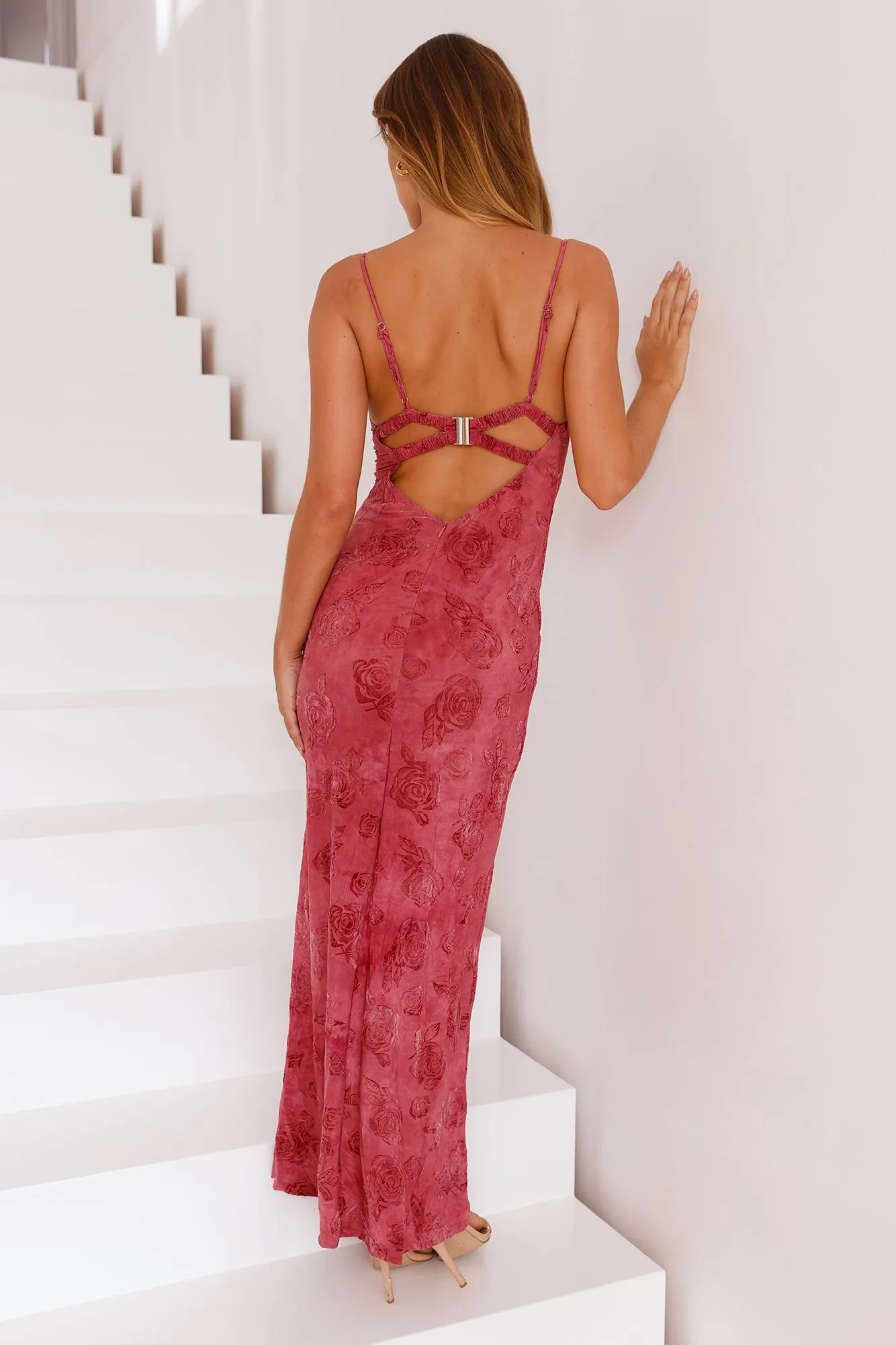 Found Myself Maxi Dress Pink