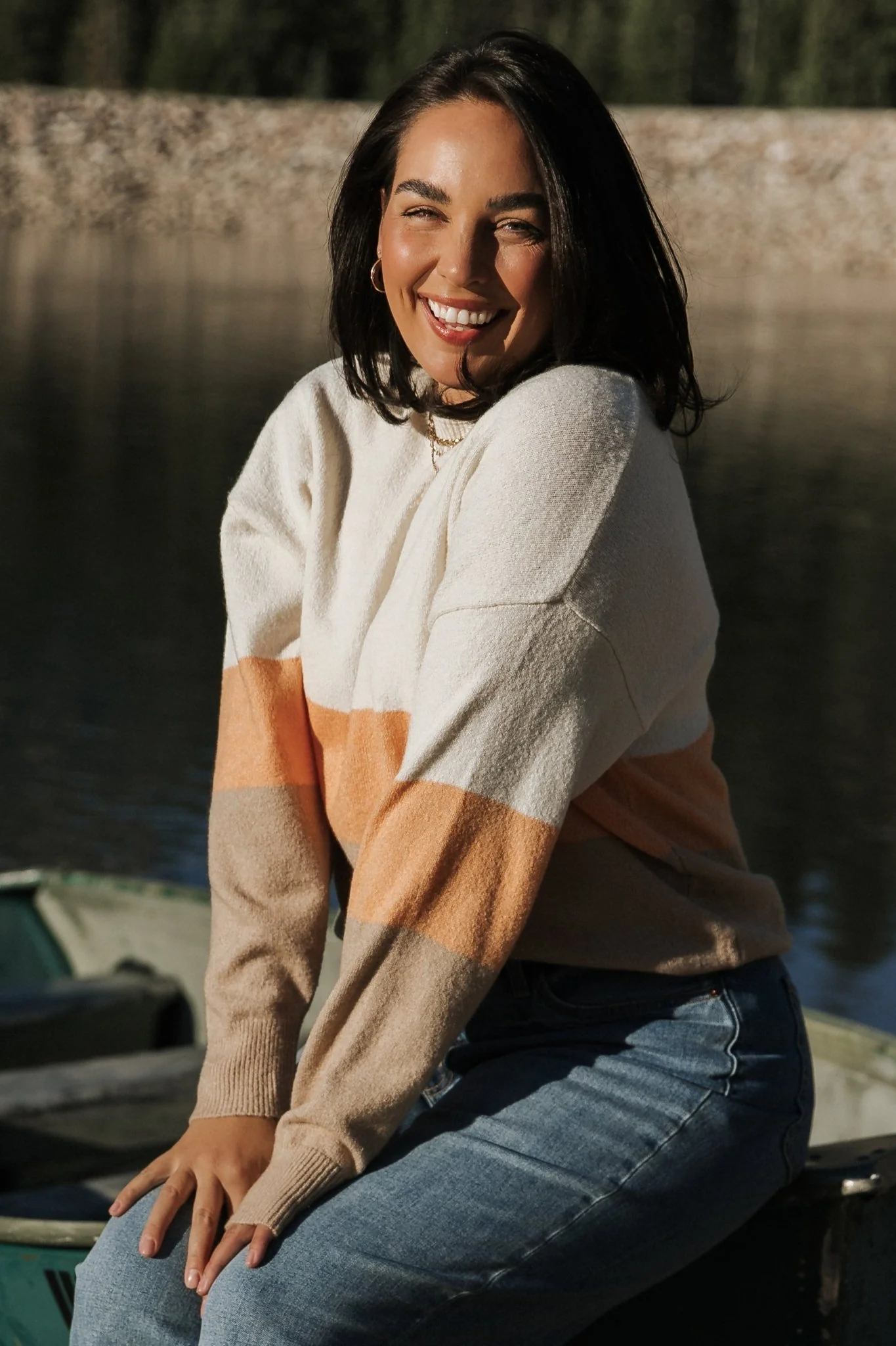 Rooney Sweater | Cream + Oatmeal