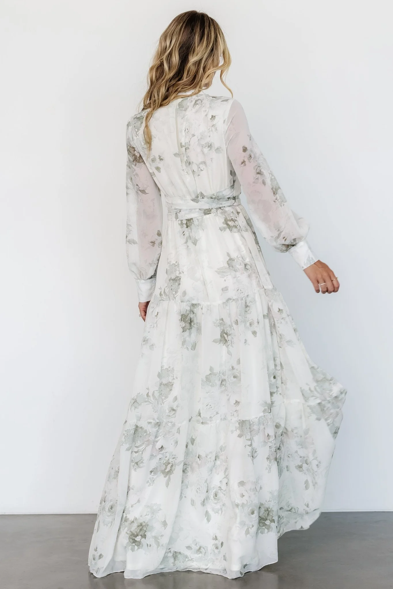 Lizette Maxi Dress | Sage Print