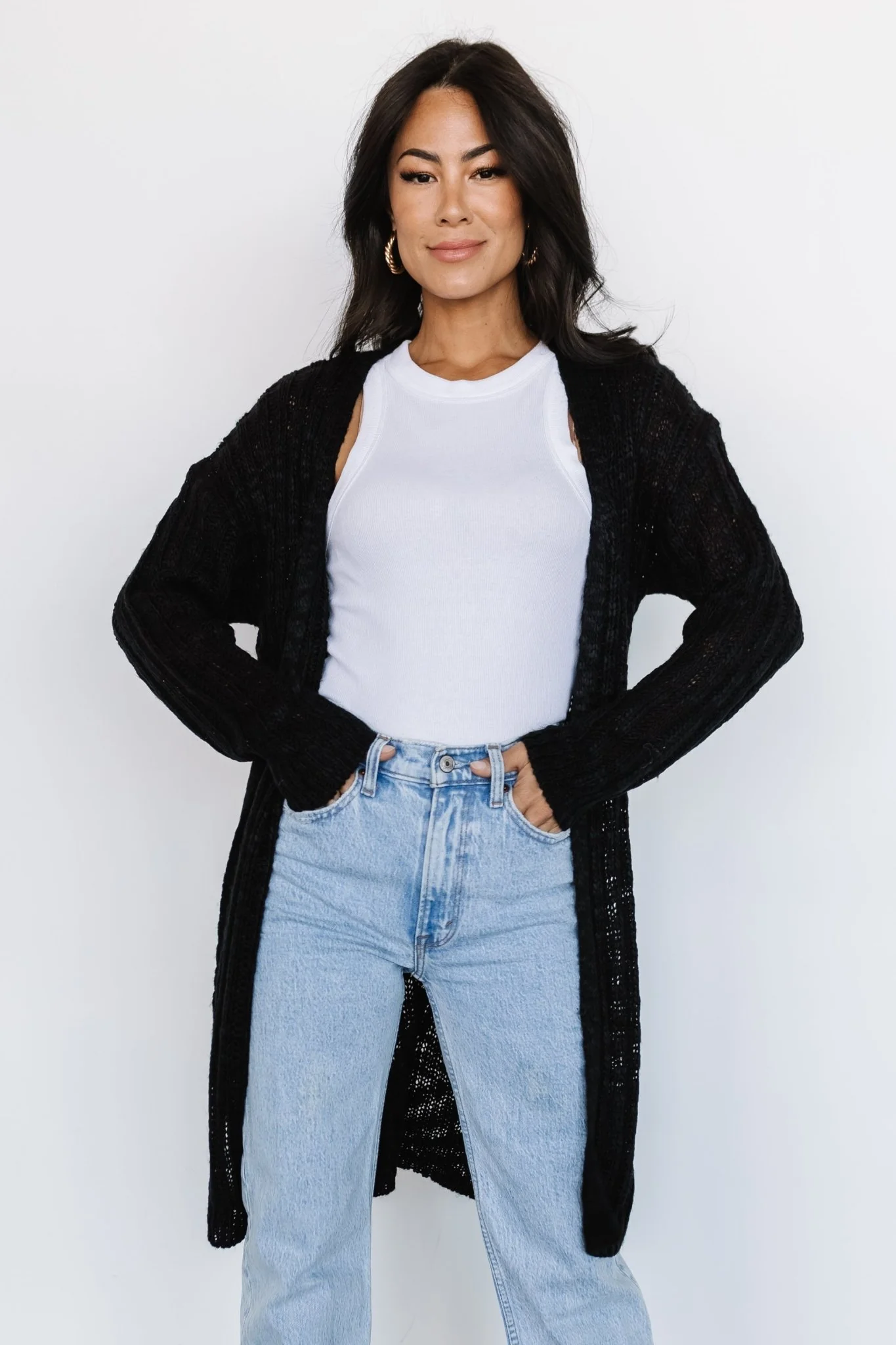Devman Knit Cardigan | Black