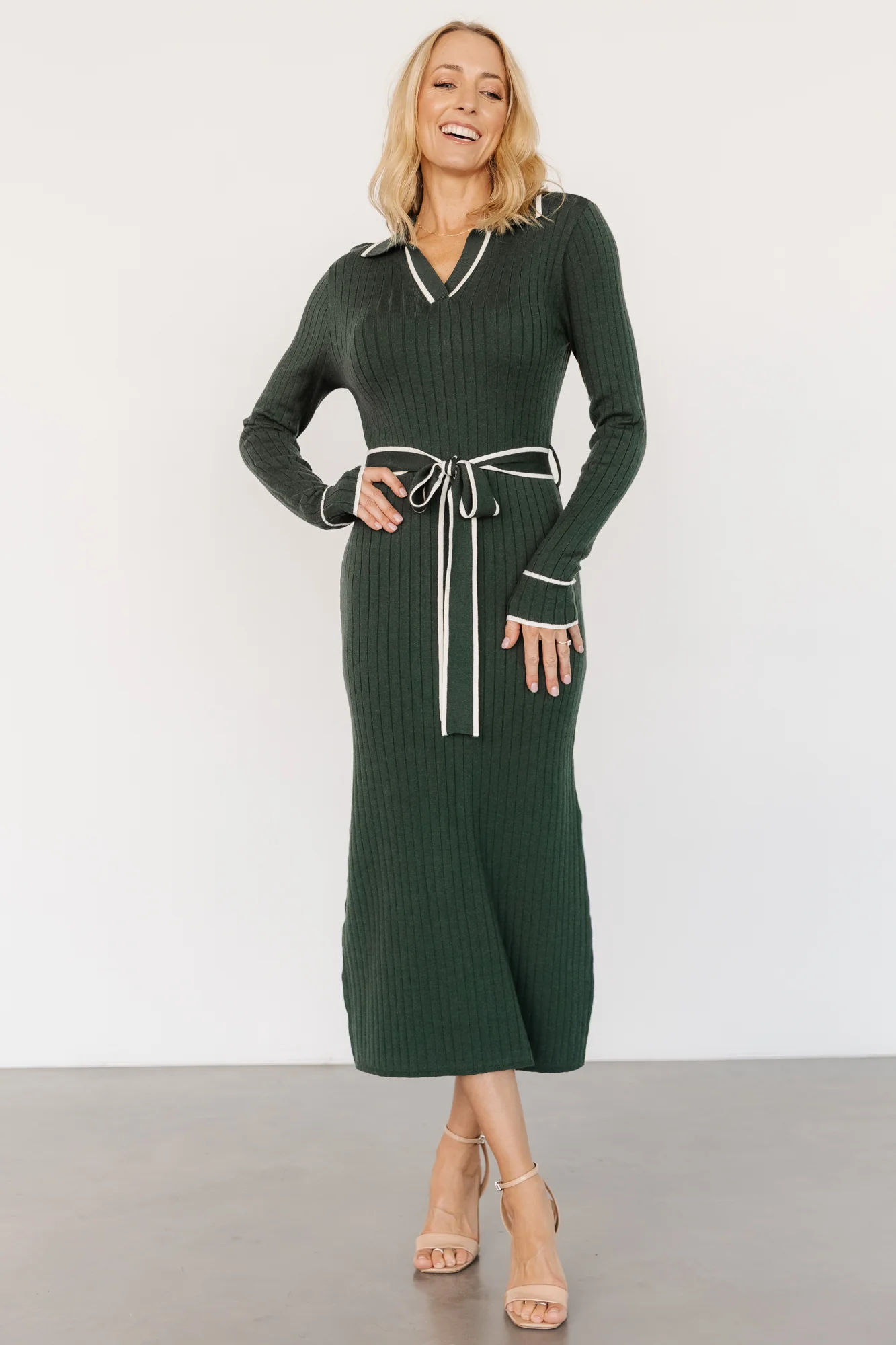 Lark Sweater Dress | Green