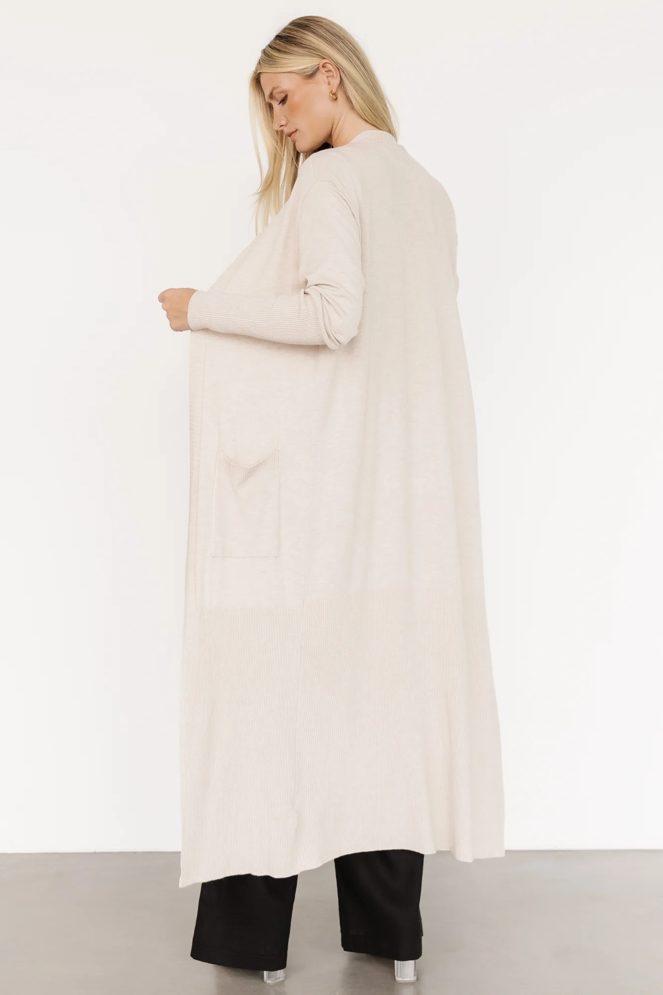 Adrienne Duster Cardigan | Natural