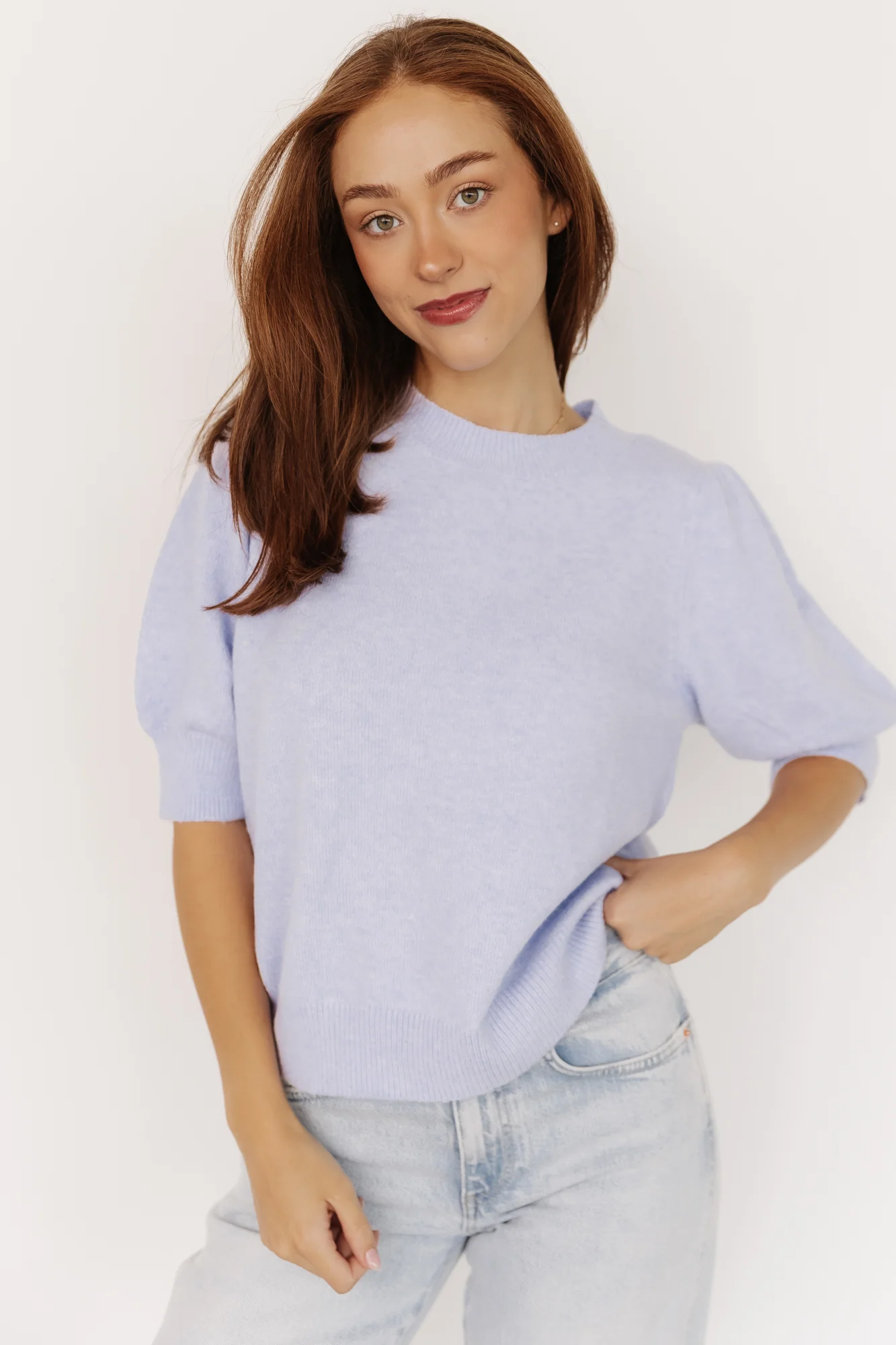 Keira Sweater Top | Lavender