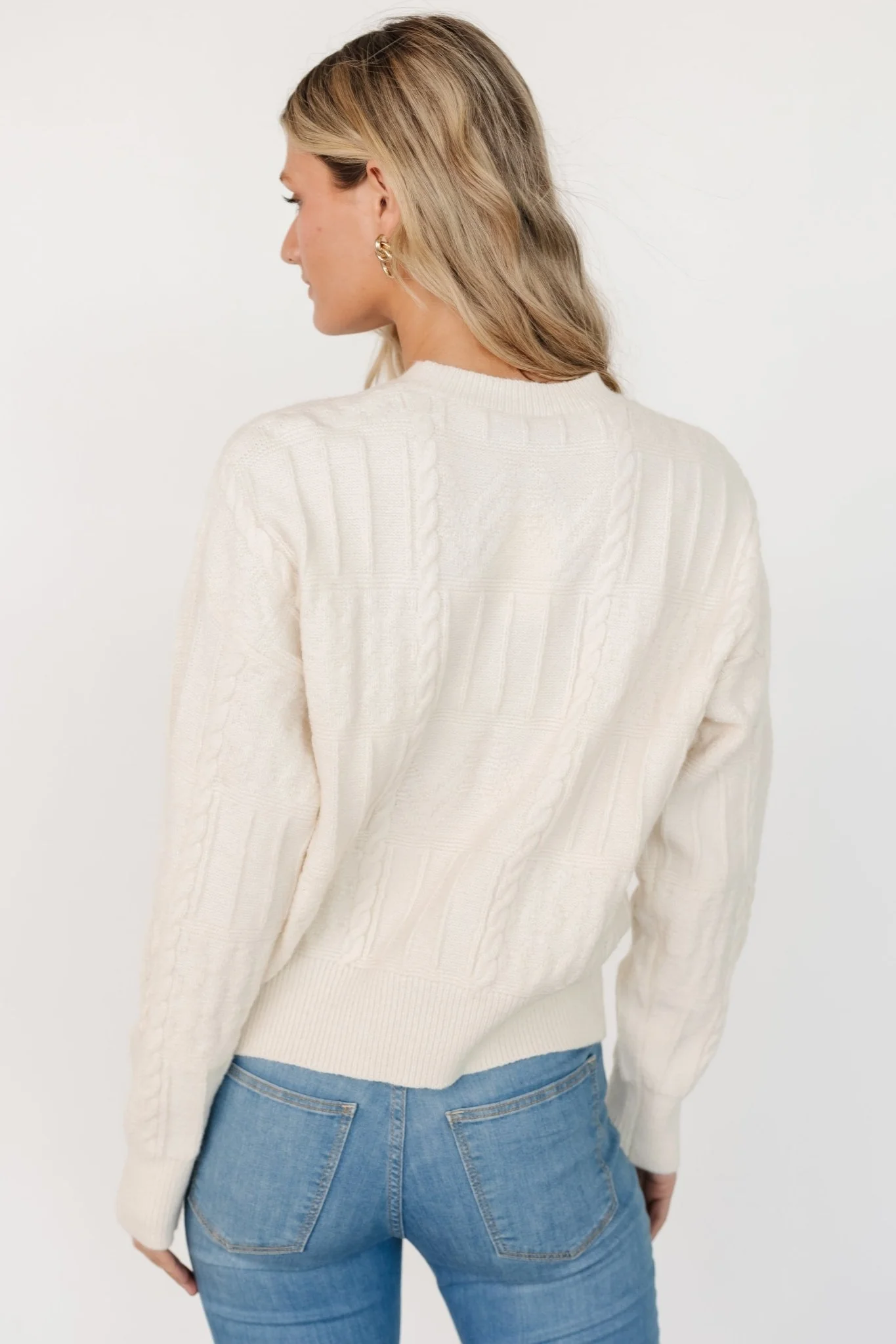 Meadow Knit Sweater | Cream