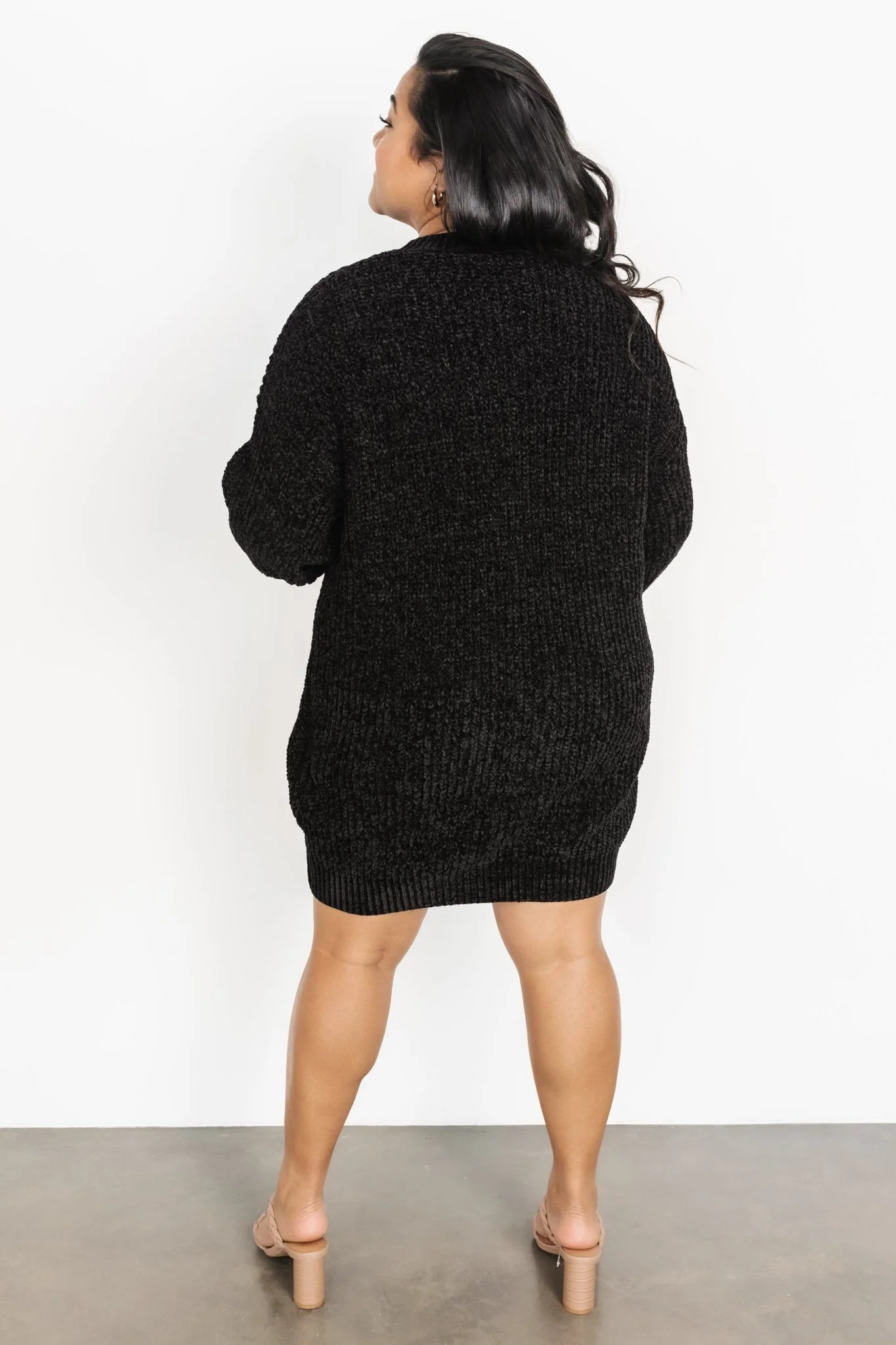 Christa Sweater Dress | Black