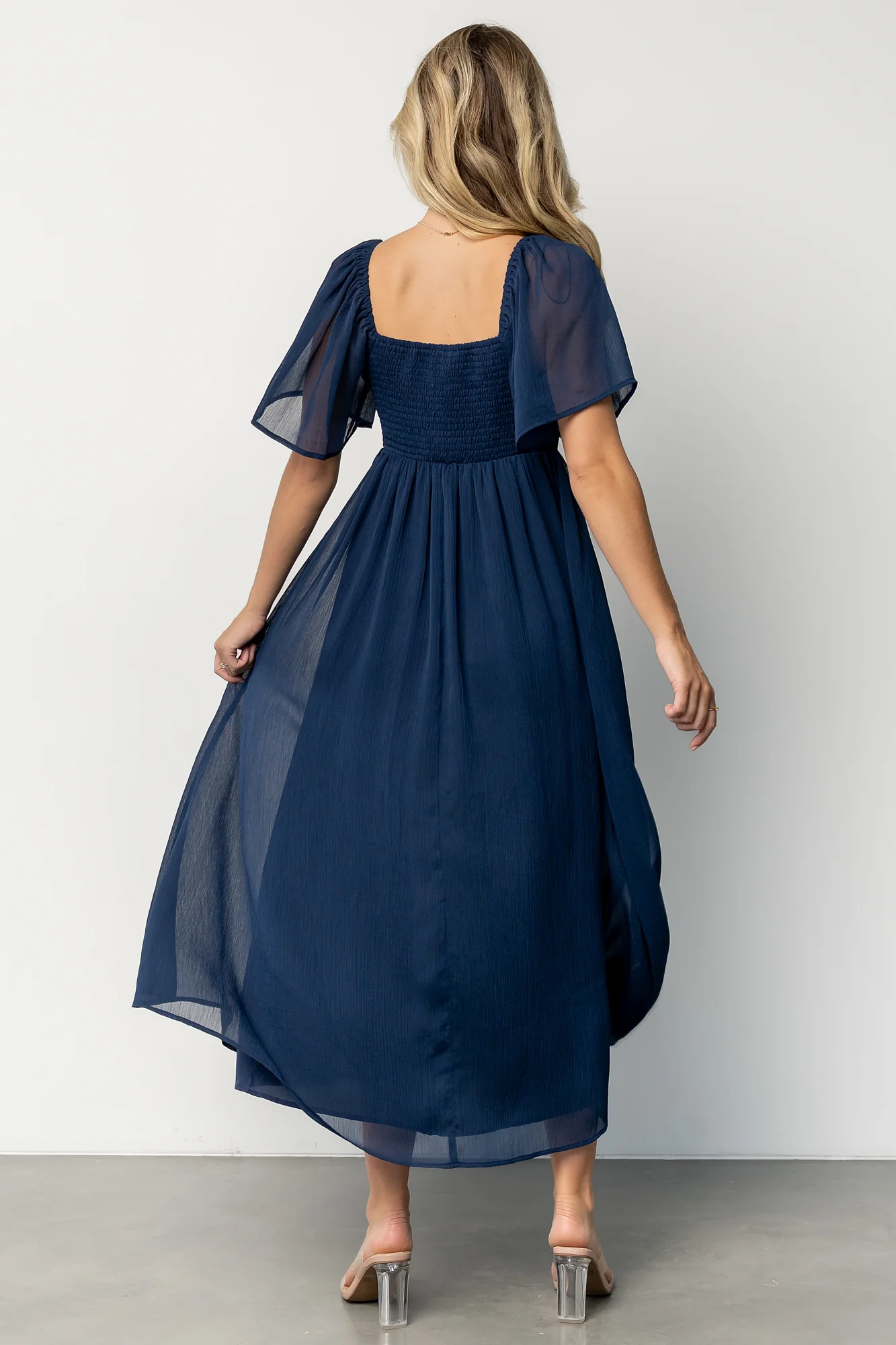 Nora Midi Dress | Navy