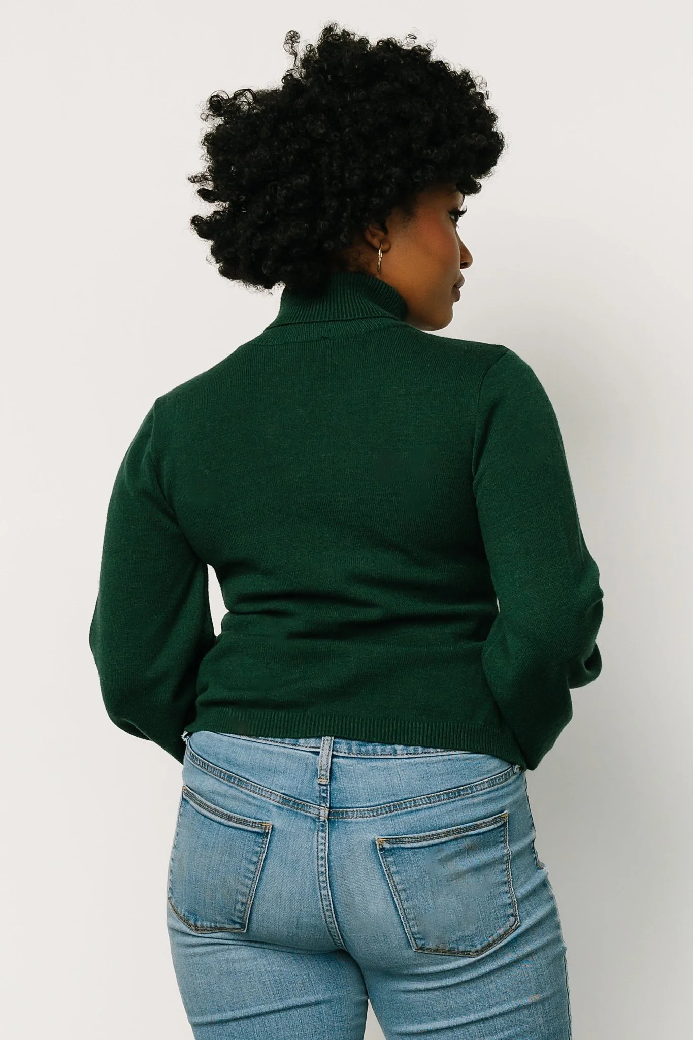 Nielsen Turtleneck Sweater | Emerald