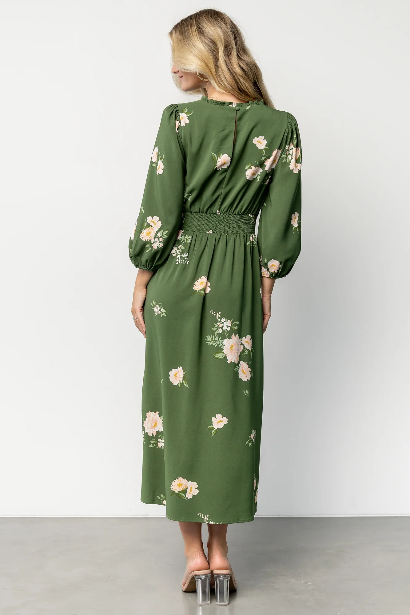 Karalie Maxi Dress | Green Floral
