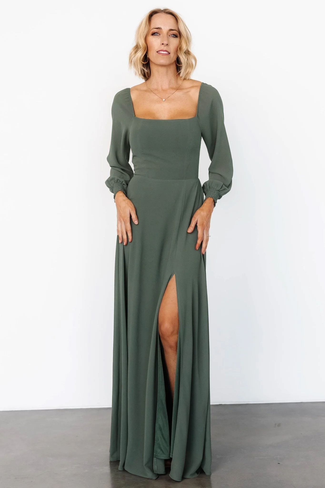 Giselle Maxi Dress | Dark Sage
