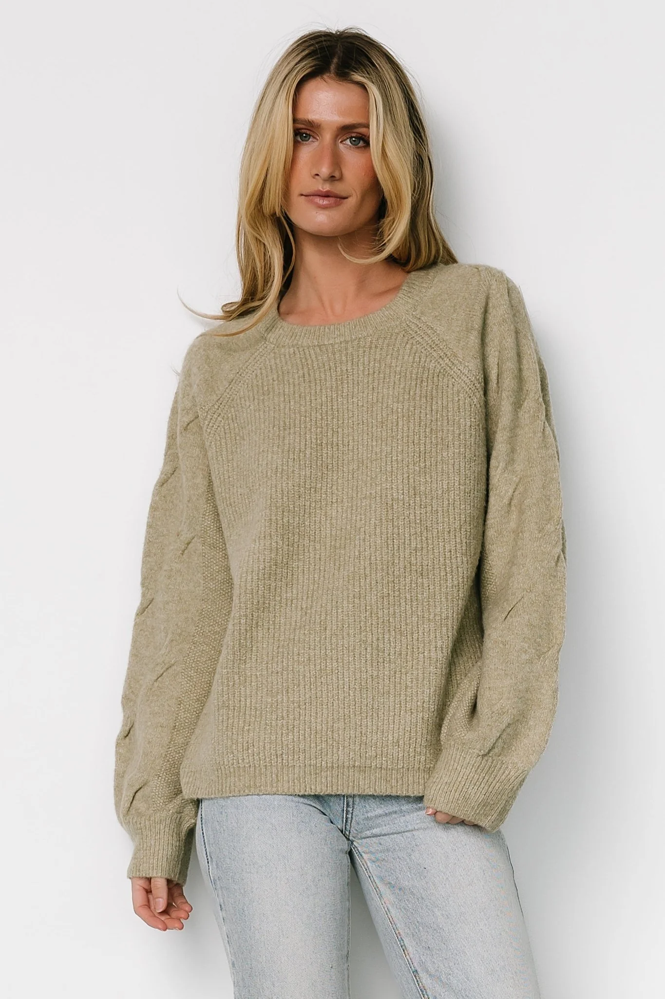Vancouver Sweater | Light Olive