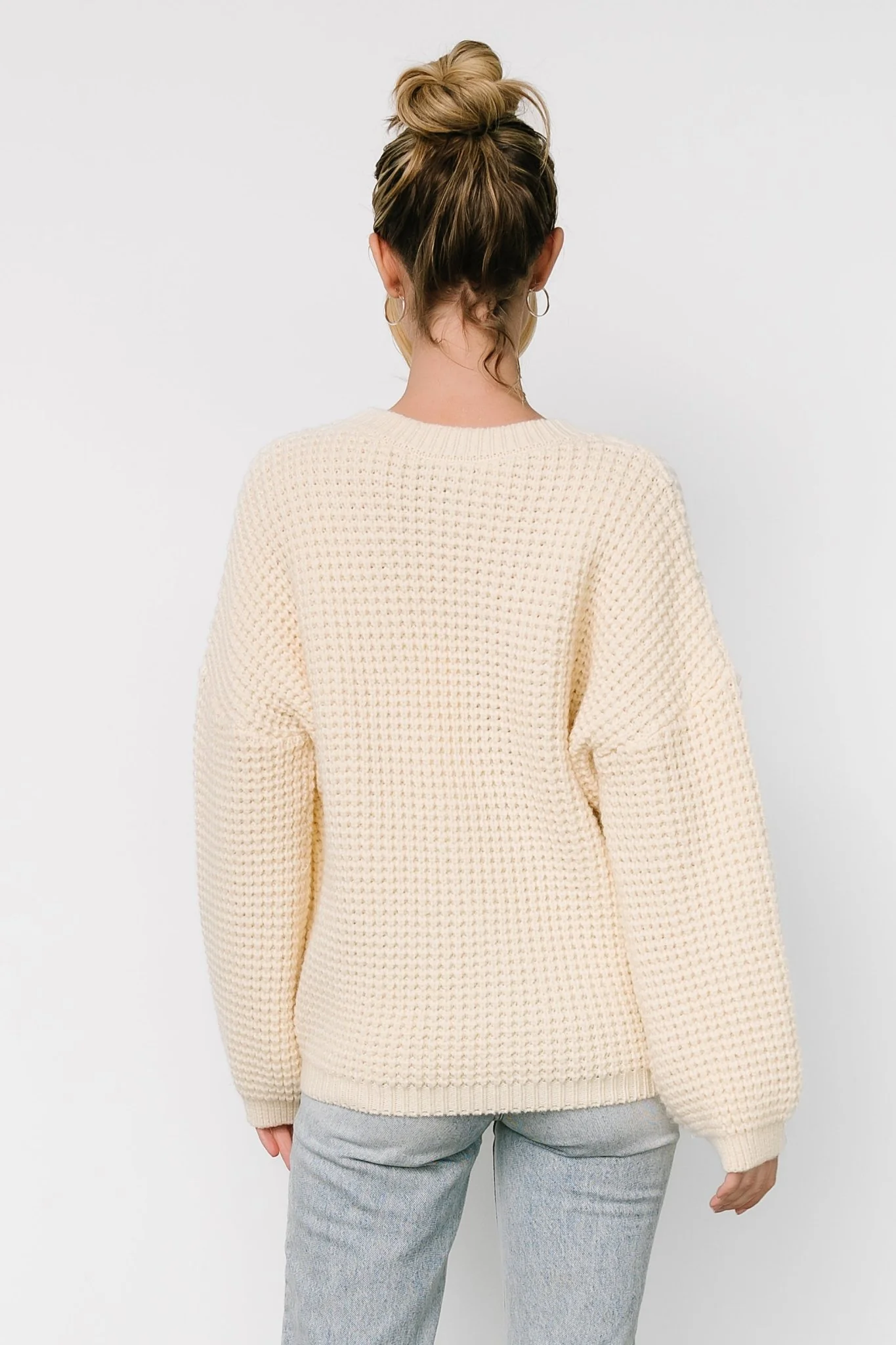 Sutherland Chunky Knit Sweater | Cream