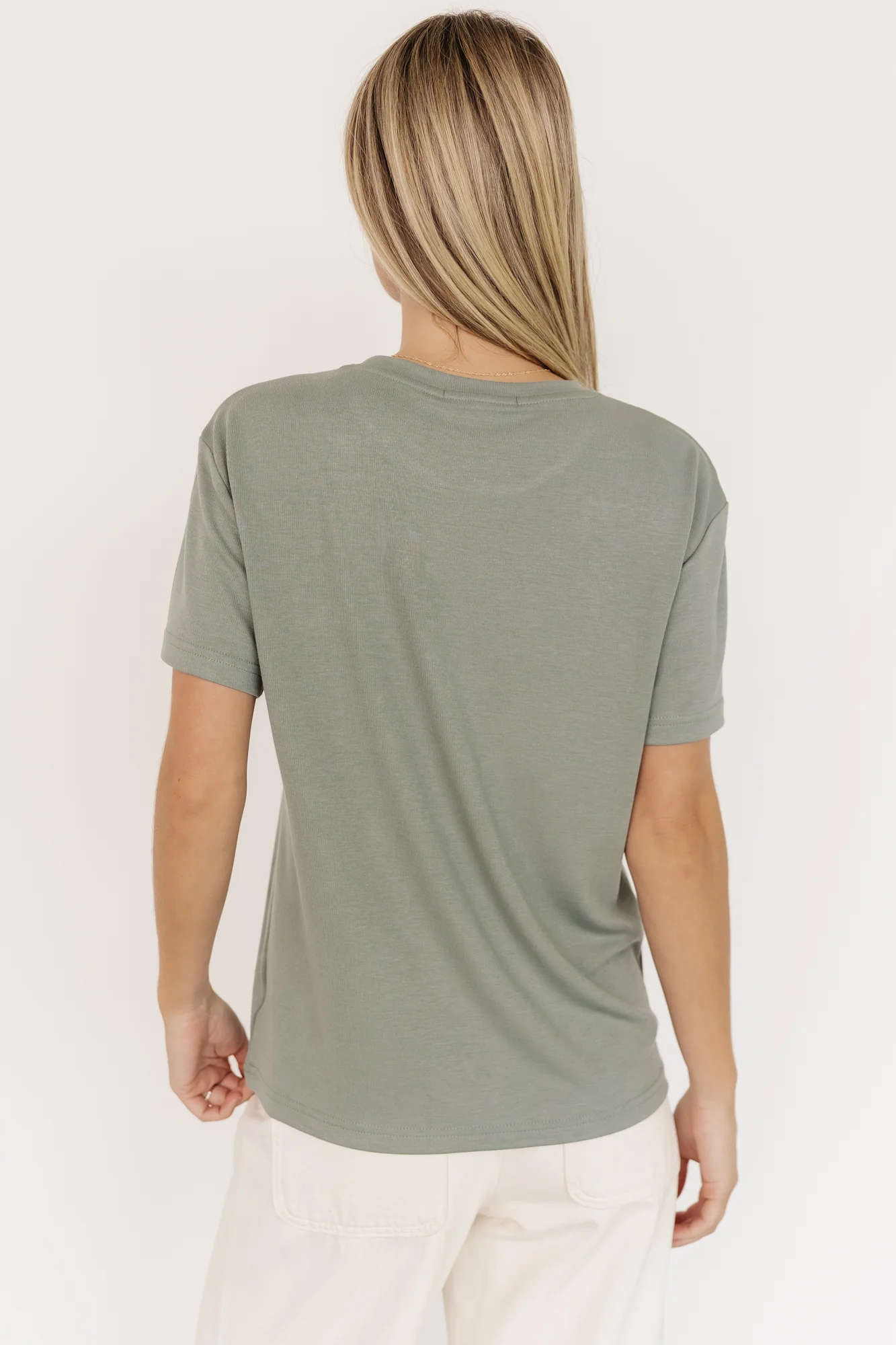 Elliot Relaxed Tee | Sage