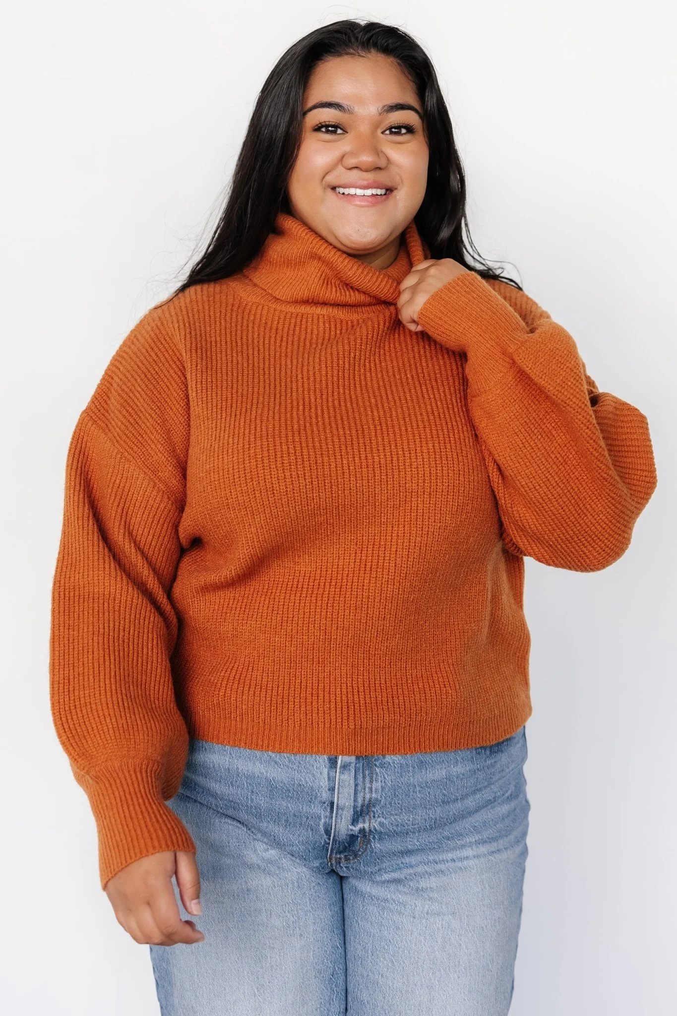Malcolm Turtleneck Sweater | Spice