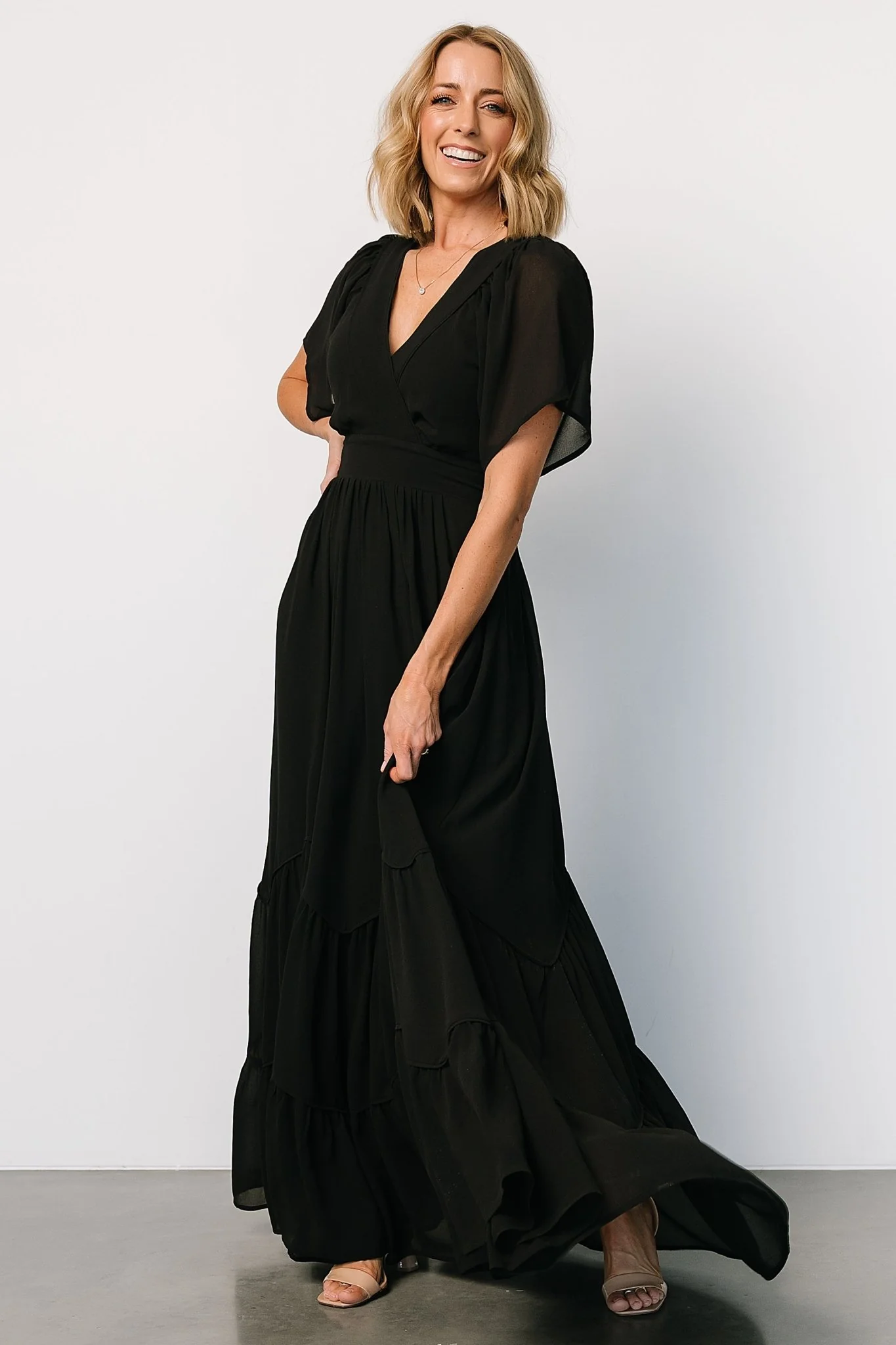 Katherine Maxi Dress | Black