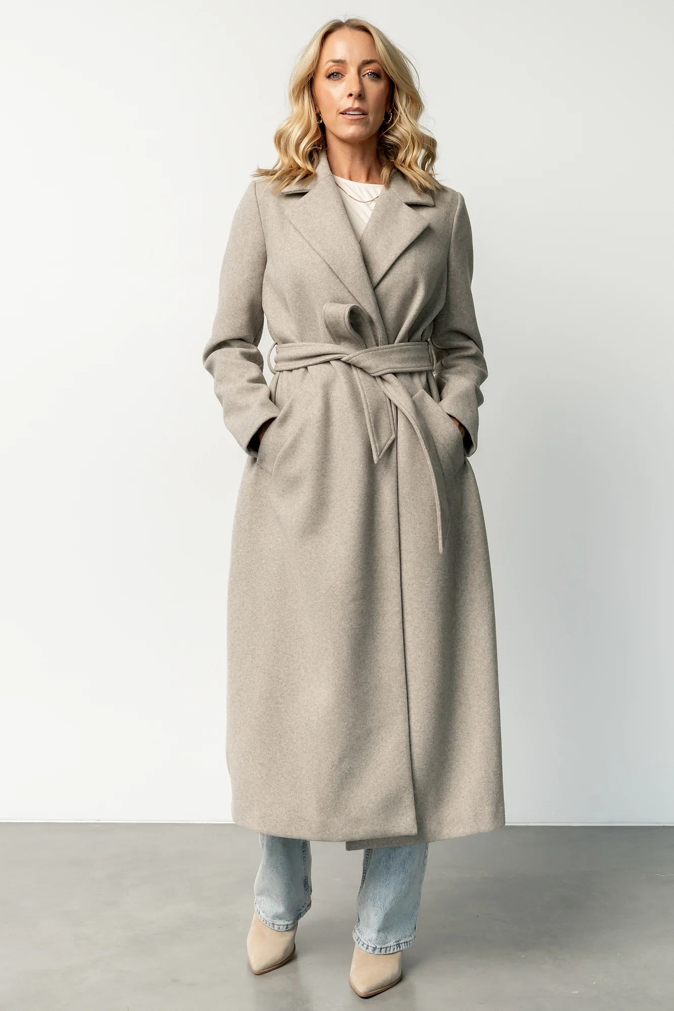 Glenwood Coat | Greige