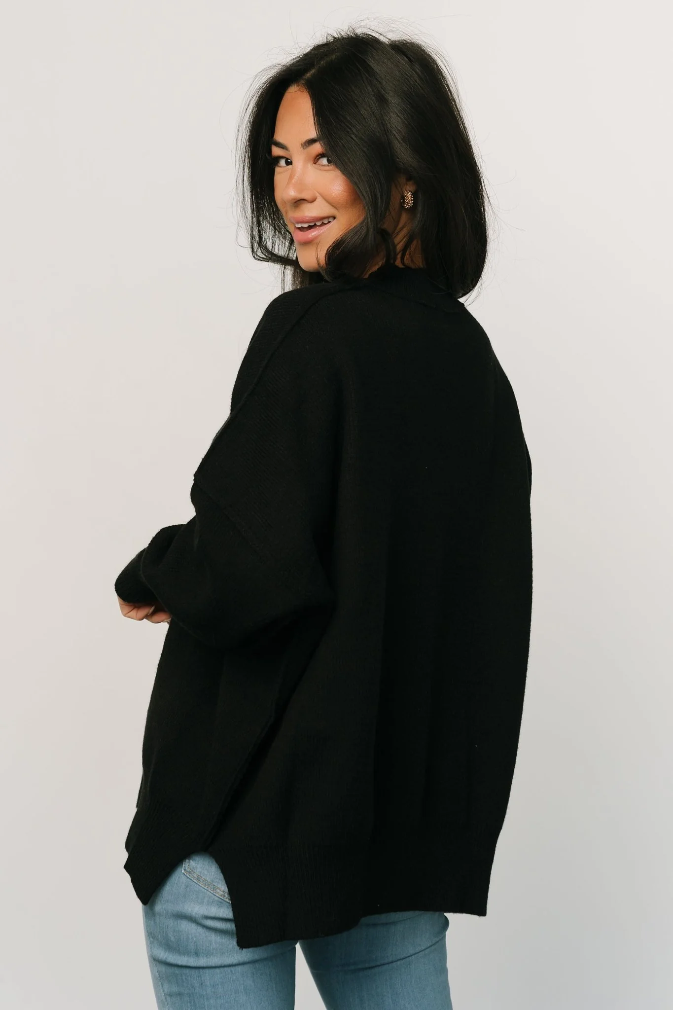 Jeremiah Knit Sweater | Black