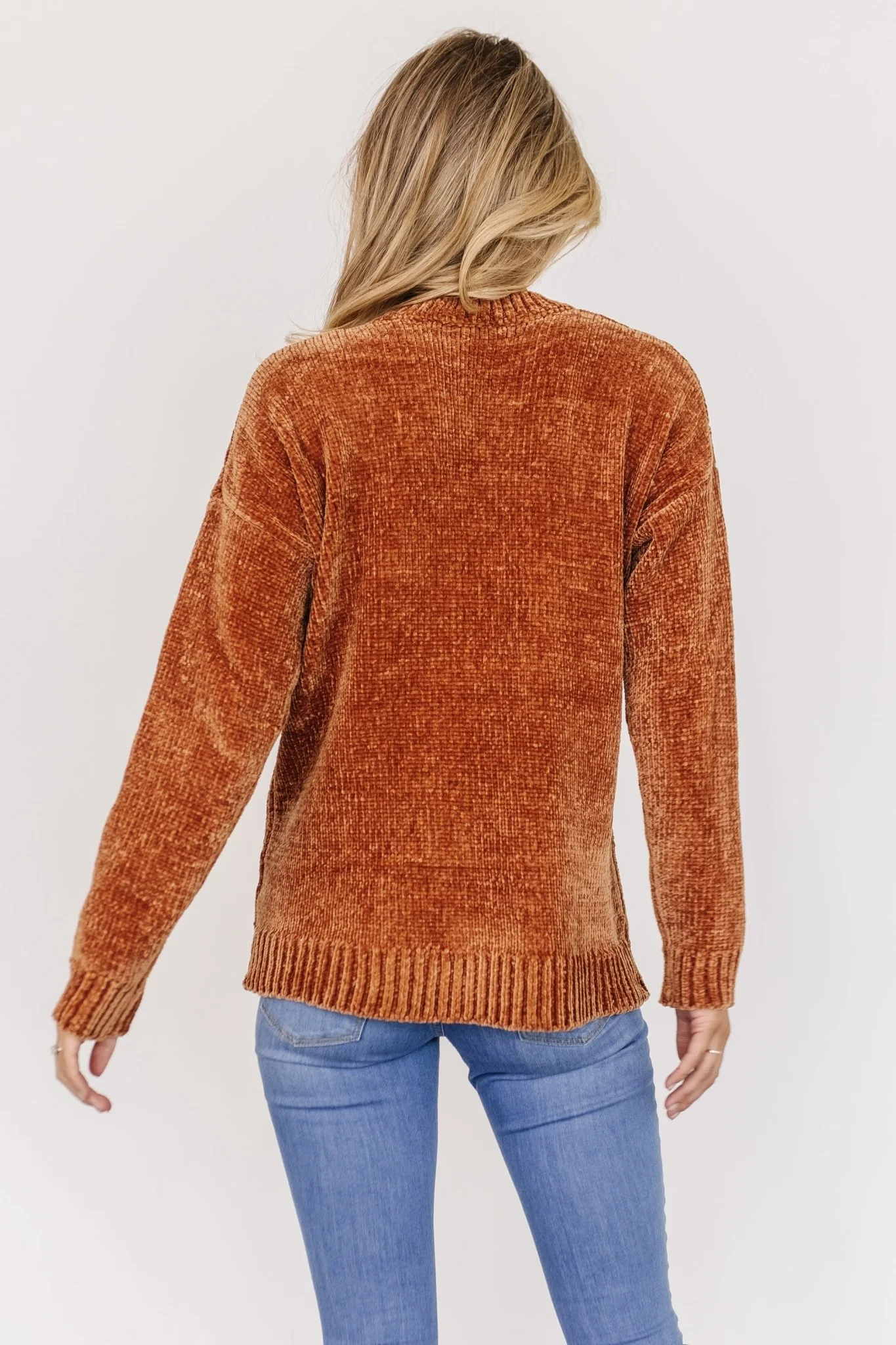 Jillian Knit Sweater | Copper