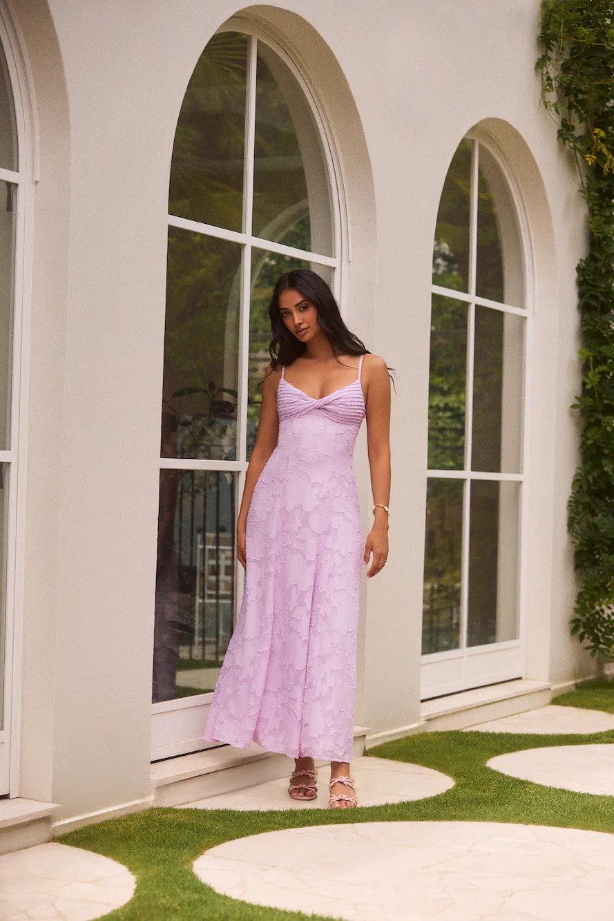 Habita Maxi Dress Lilac