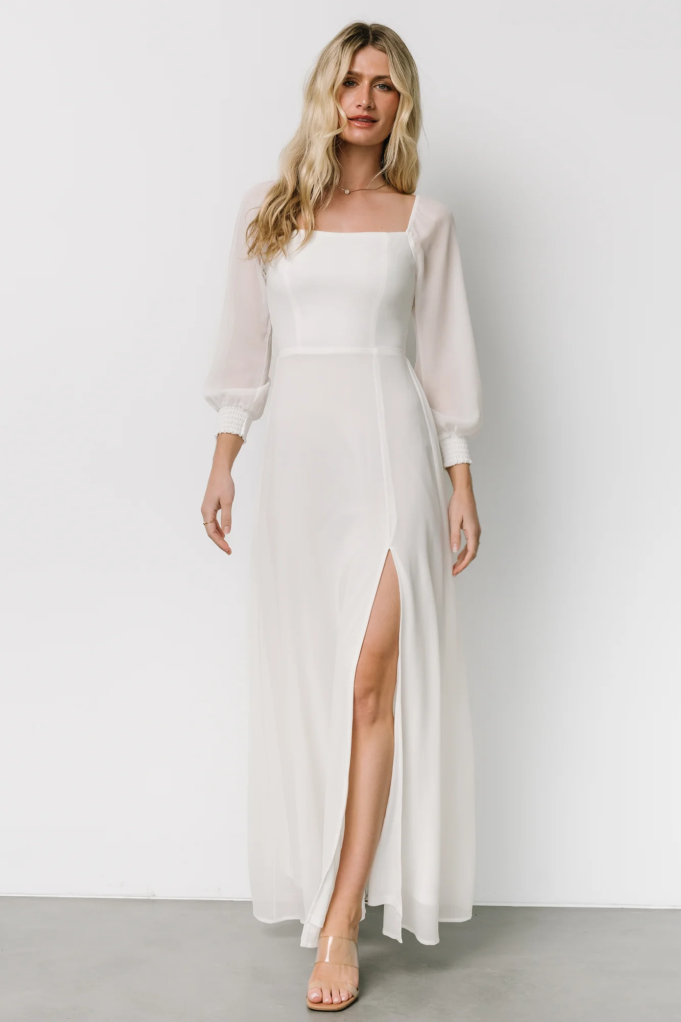 Giselle Maxi Dress | White