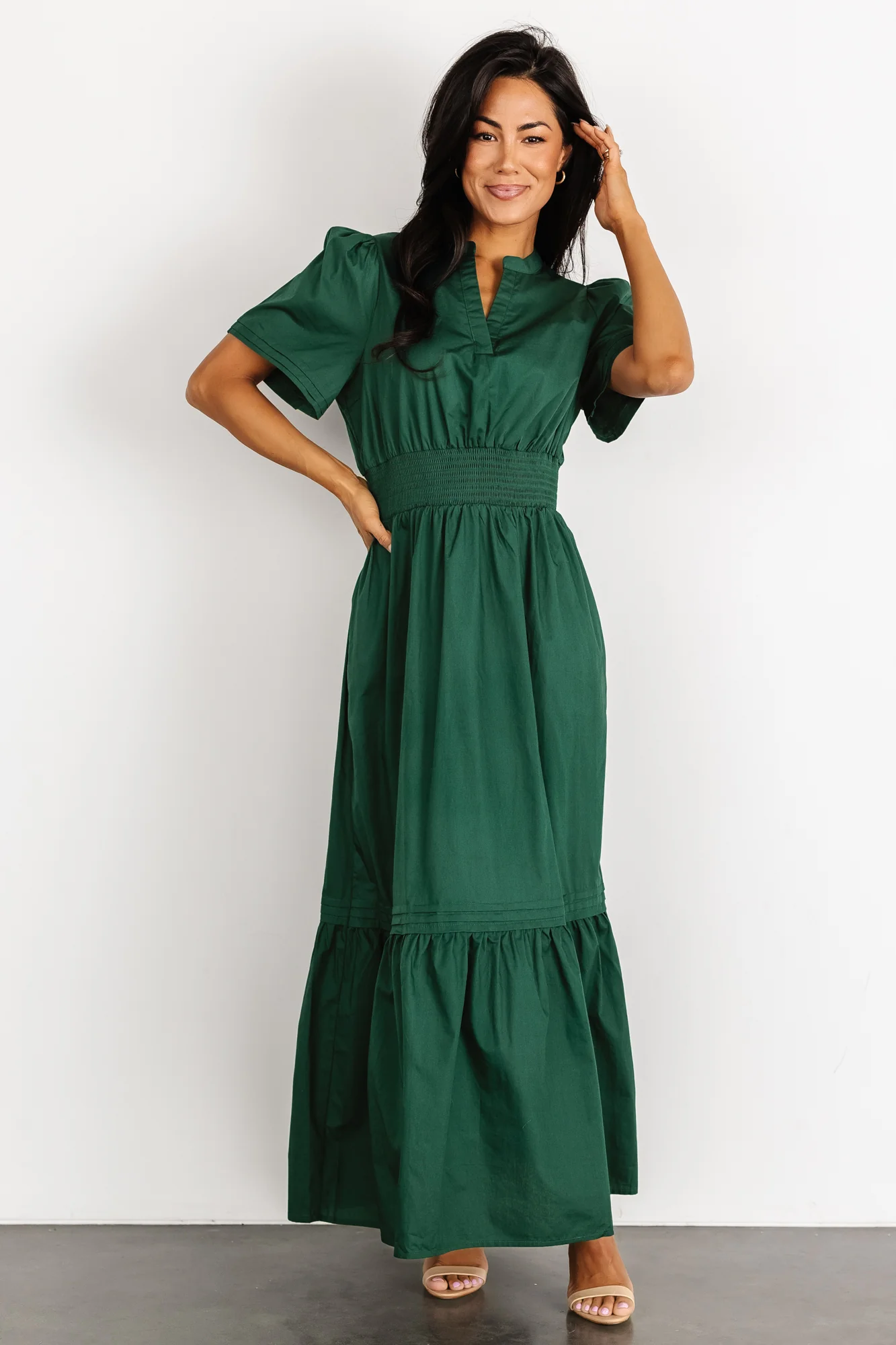 Vera Maxi Dress | Emerald