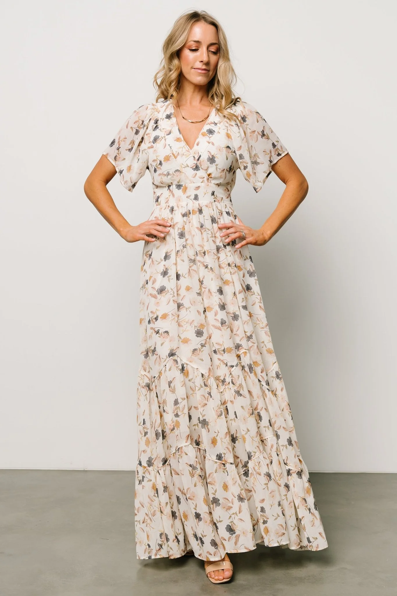 Katherine Maxi Dress | Multi Floral