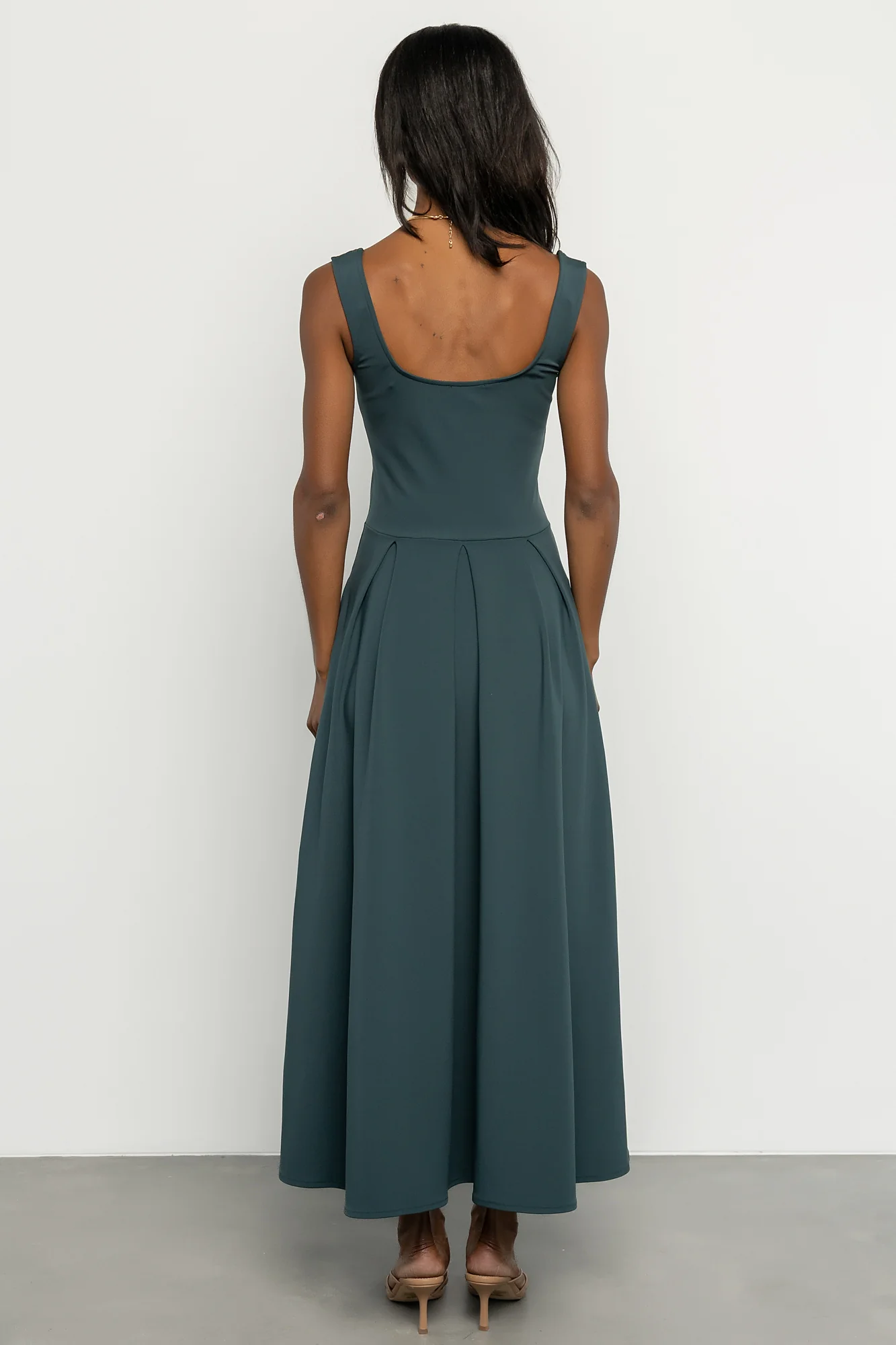Giavanna Maxi Dress | Dark Green