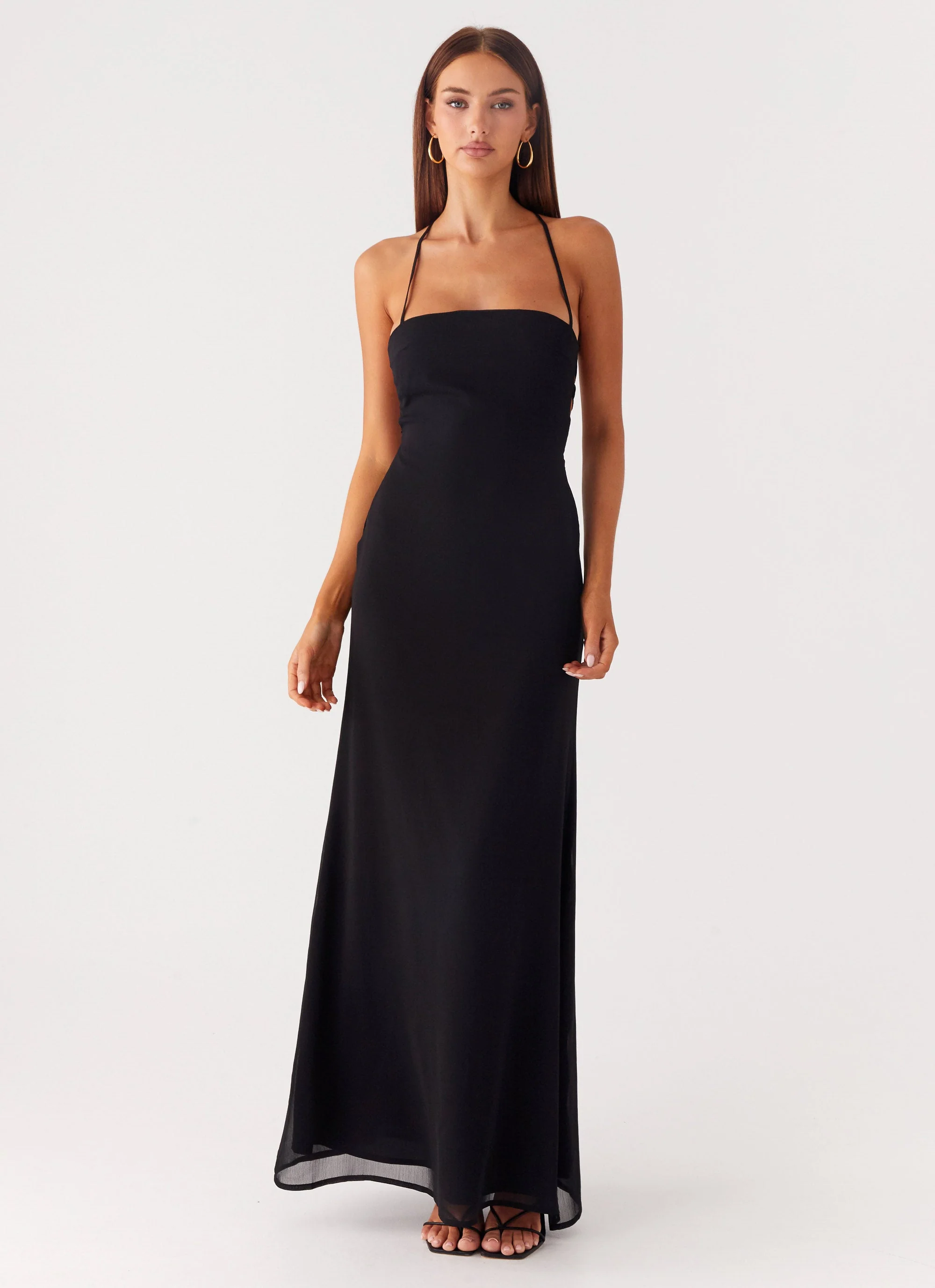 Peggy Maxi Dress - Black