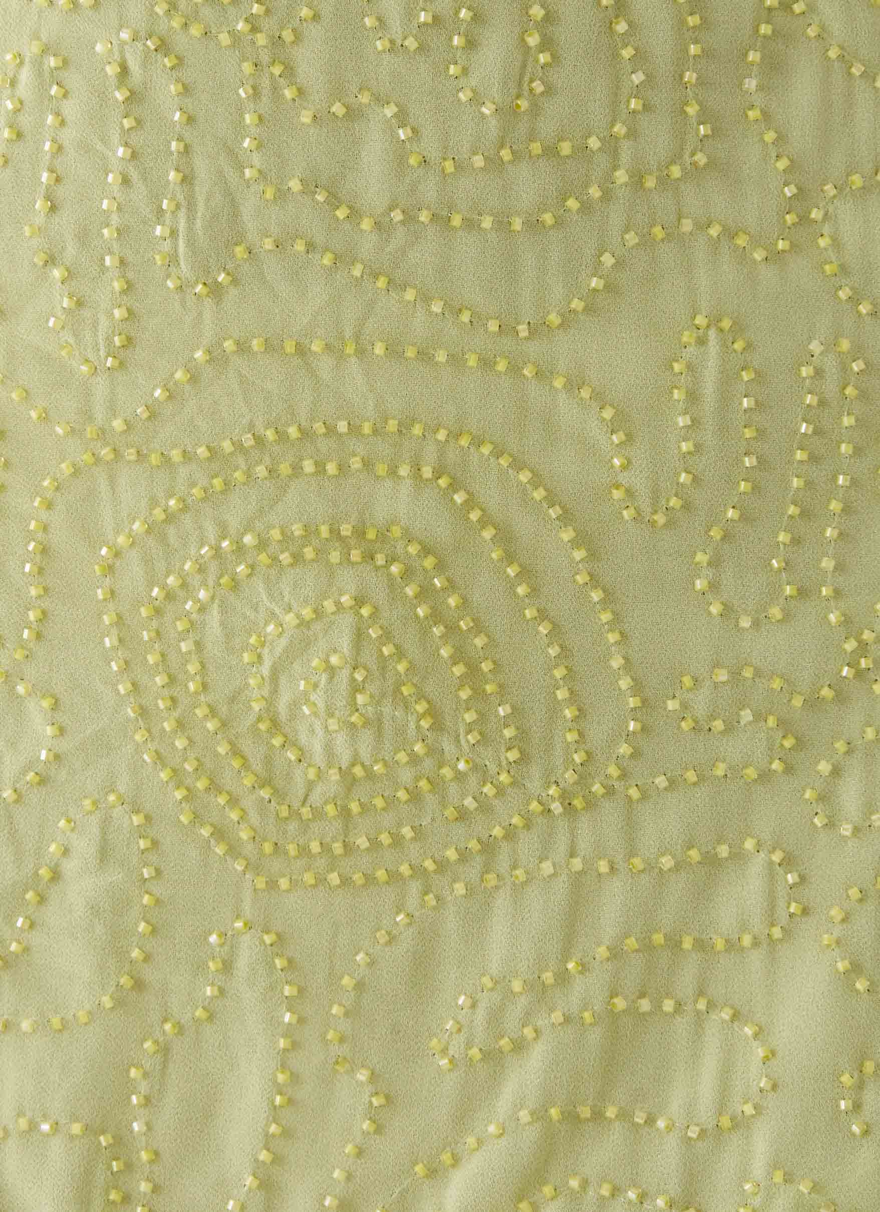 On The Go Beaded Mini Dress - Mint