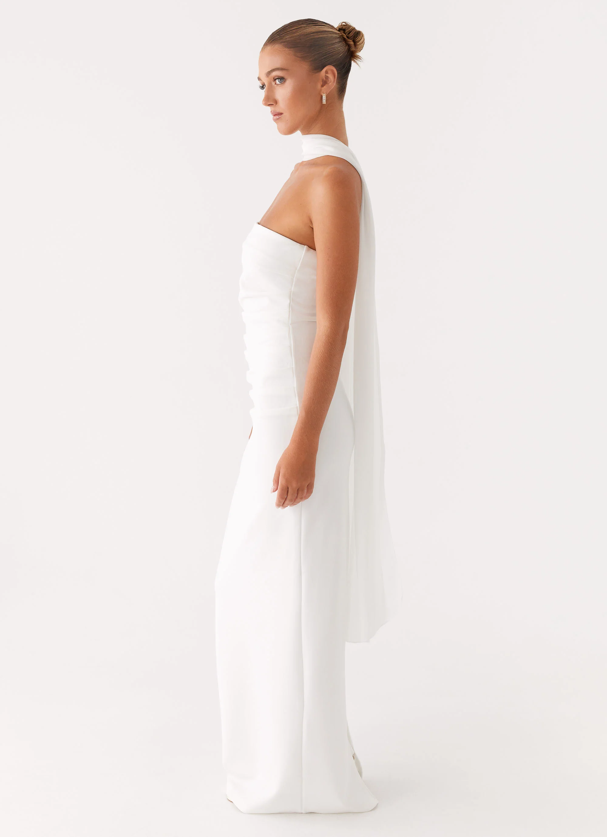 Libra Maxi Dress - White