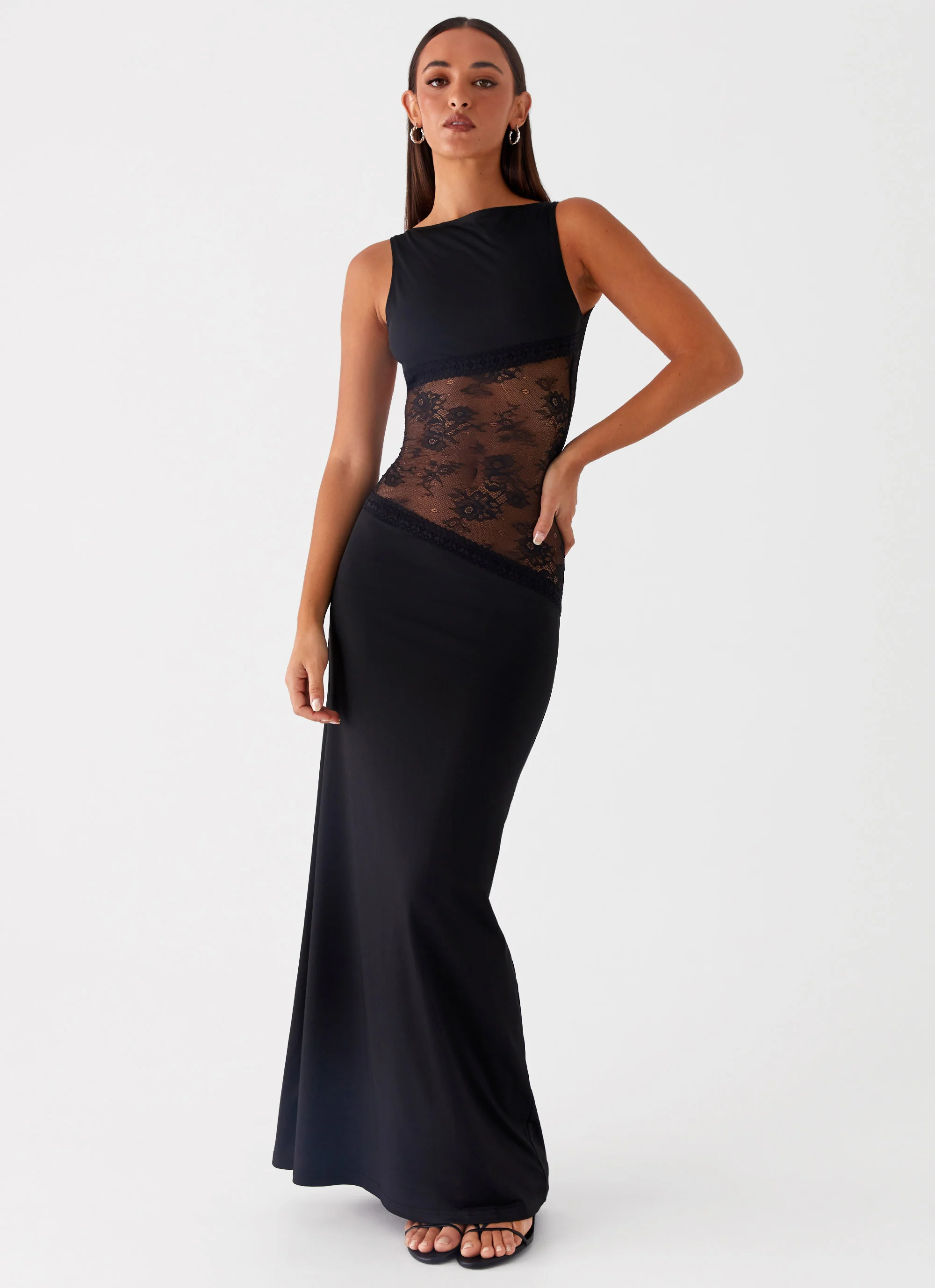 Lucinda Maxi Dress - Black