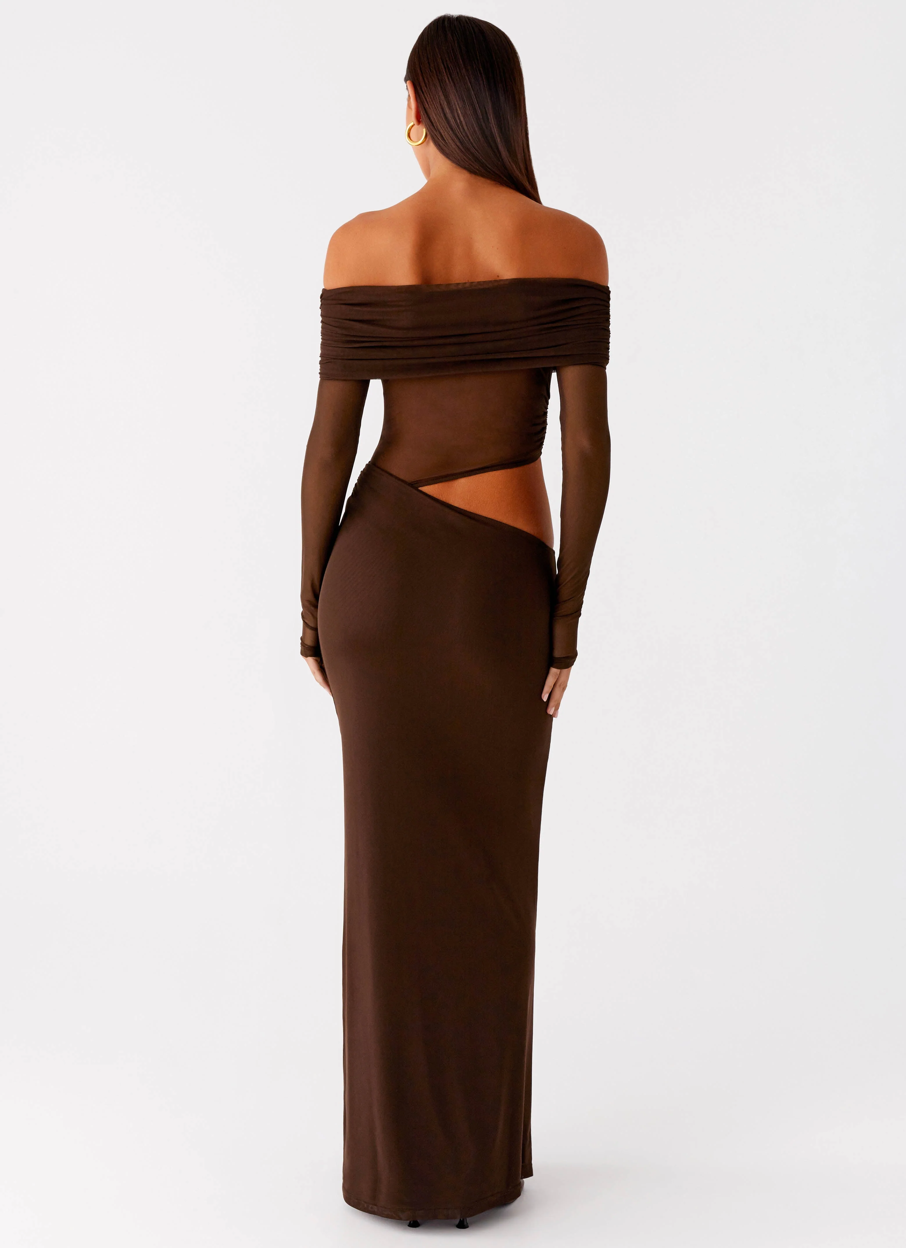 Emery Maxi Dress - Chocolate