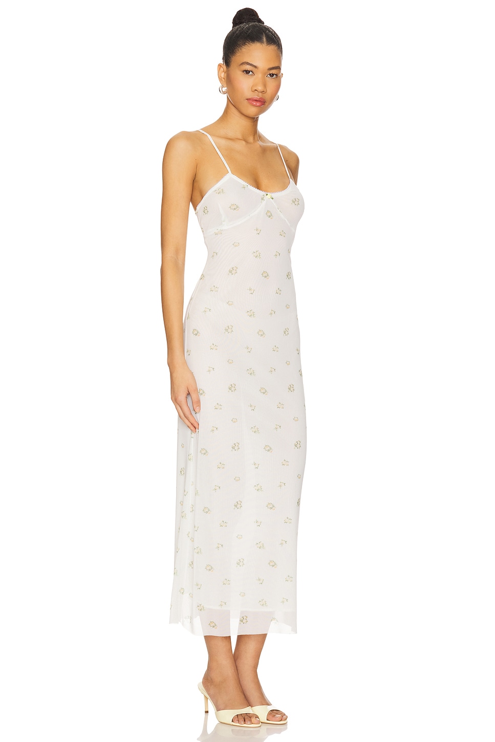 Lingerie Long Mesh Dress