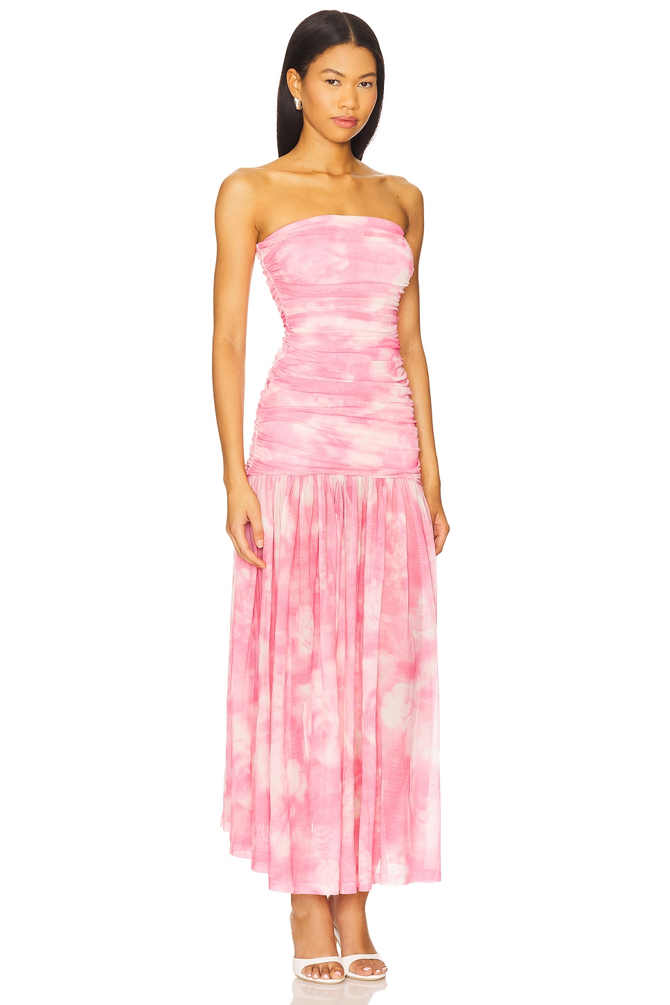 Solana Mesh Maxi Dress