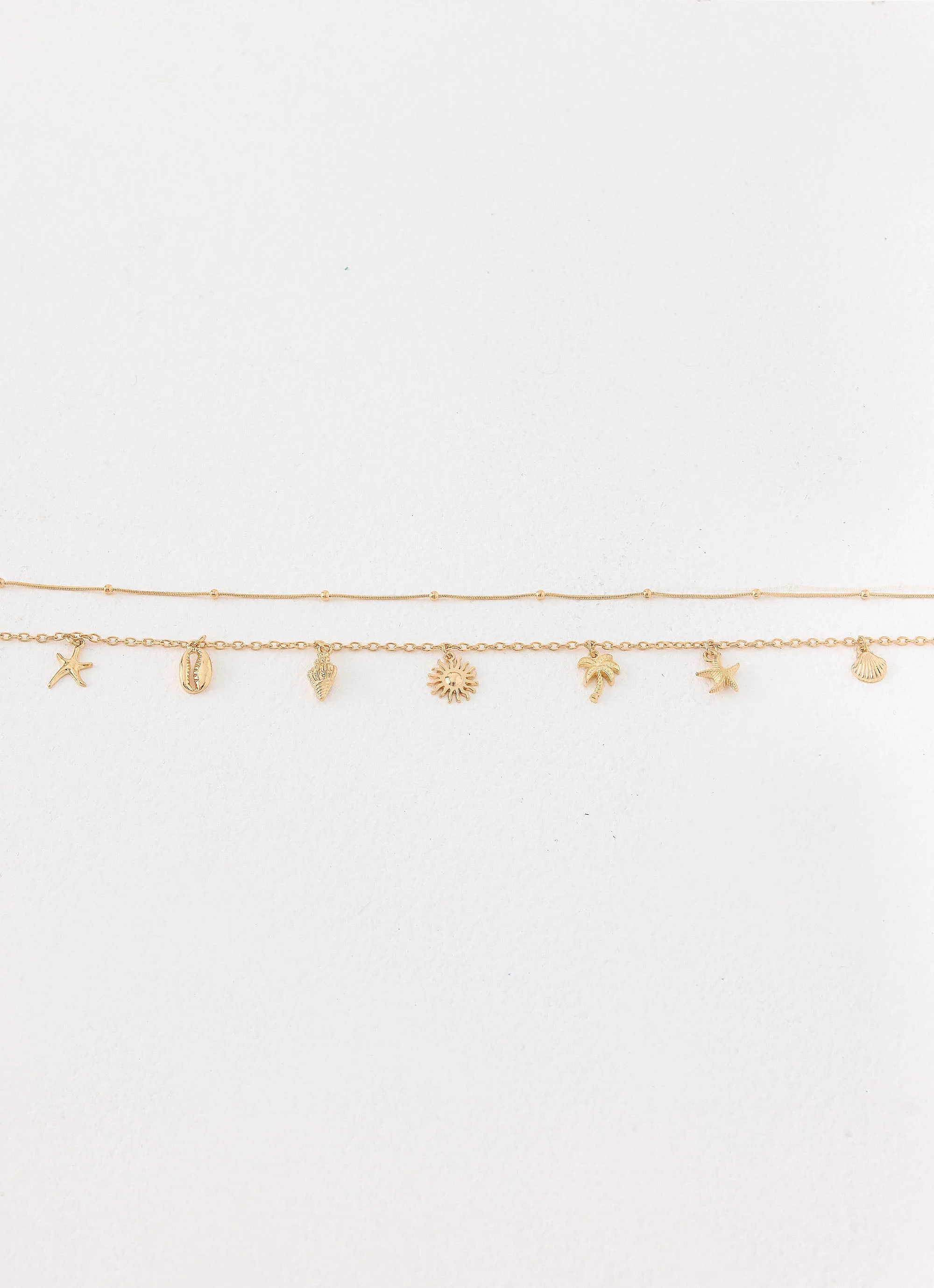 Ciao Charm Belly Chain - Gold