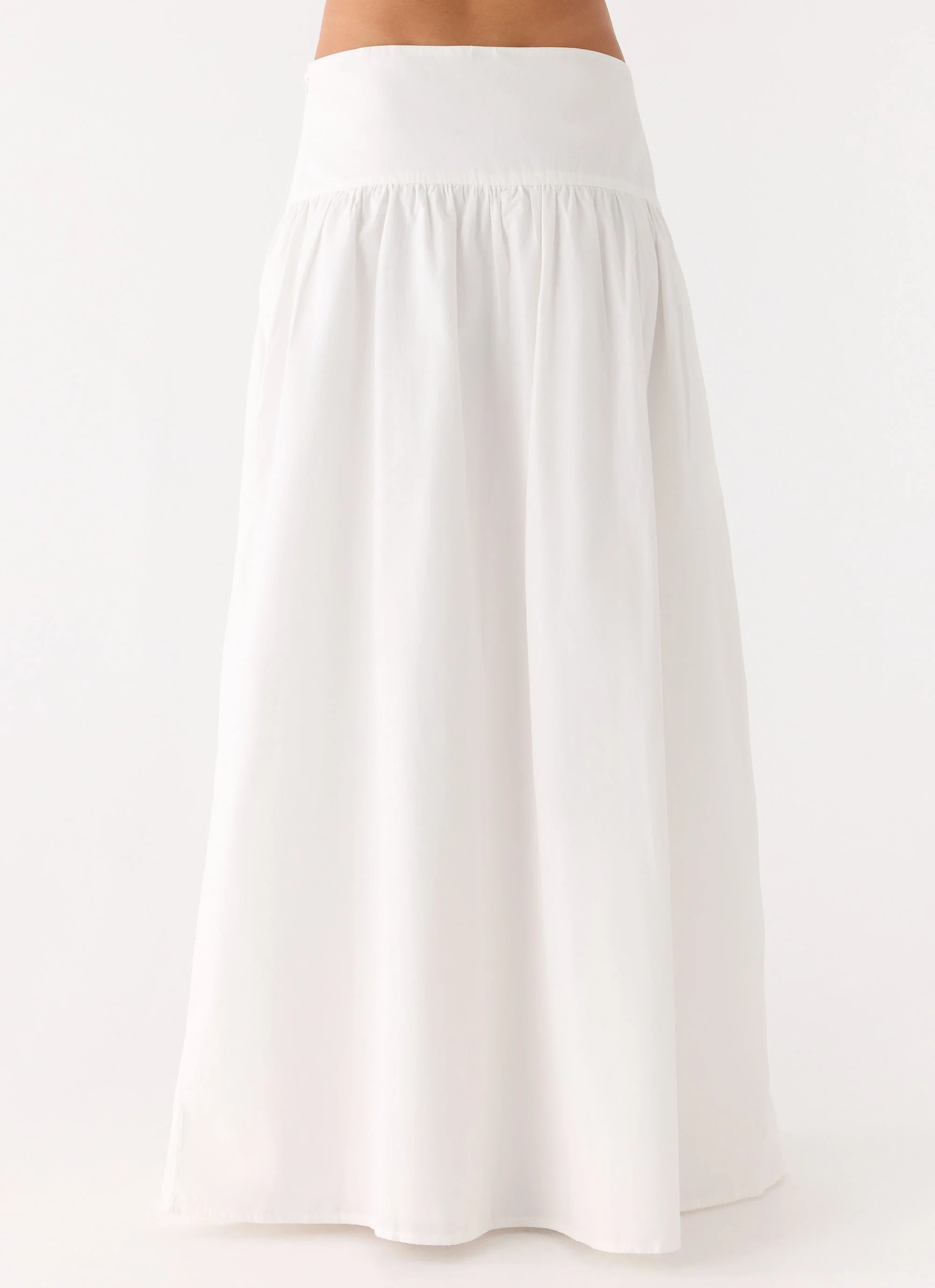 Jayne Maxi Skirt - White