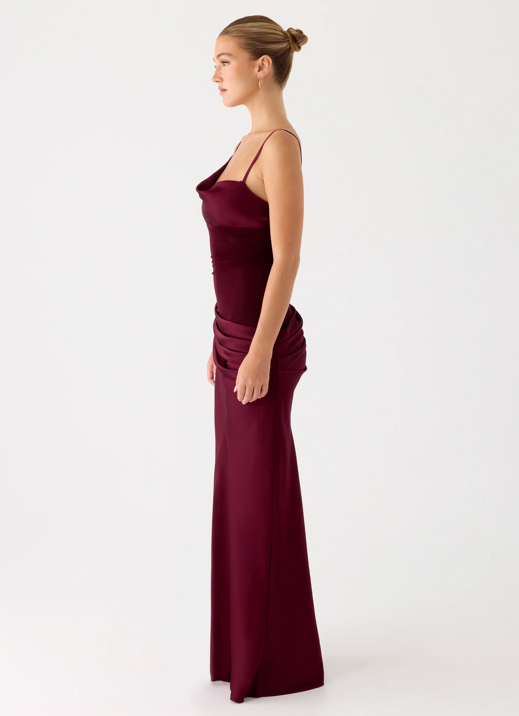 Eternal Energy Maxi Dress - Merlot