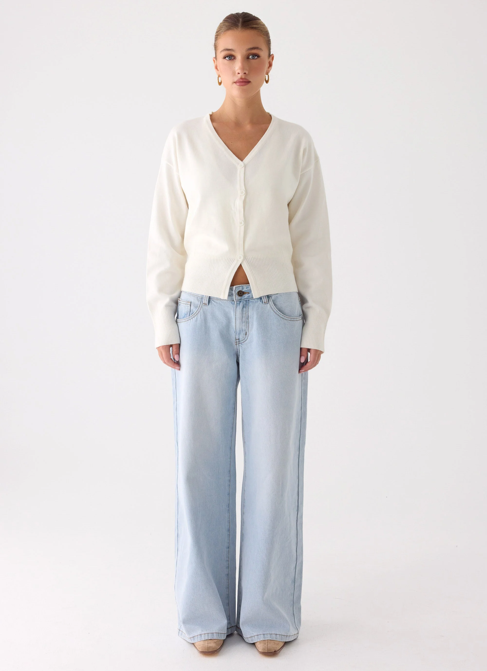 Arthur Knit Cardigan - Ivory