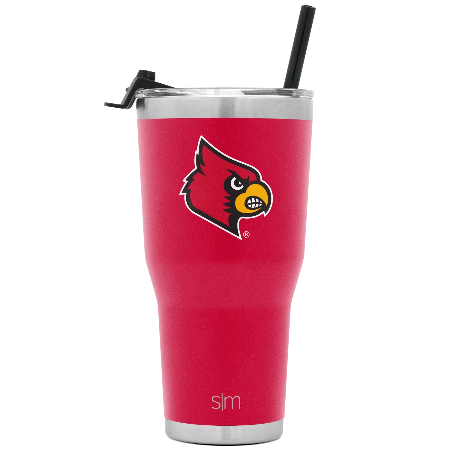 Collegiate Cruiser Tumbler with Flip Lid and Straw