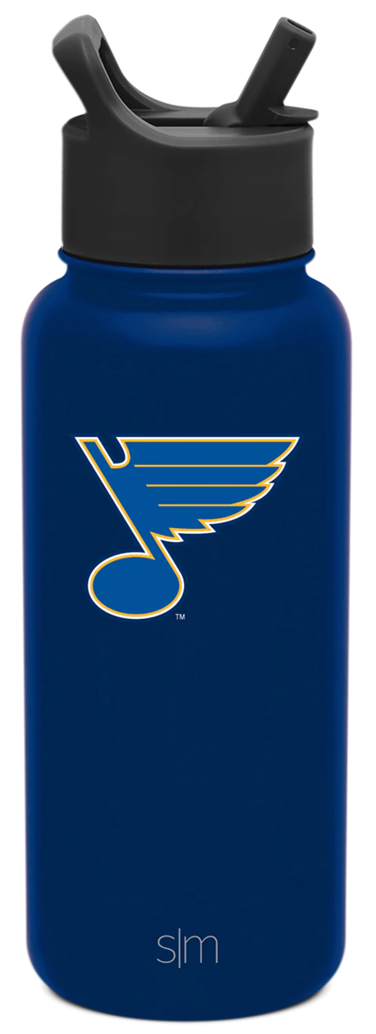 NHL Summit Insulated Water Bottle with Straw Lid
