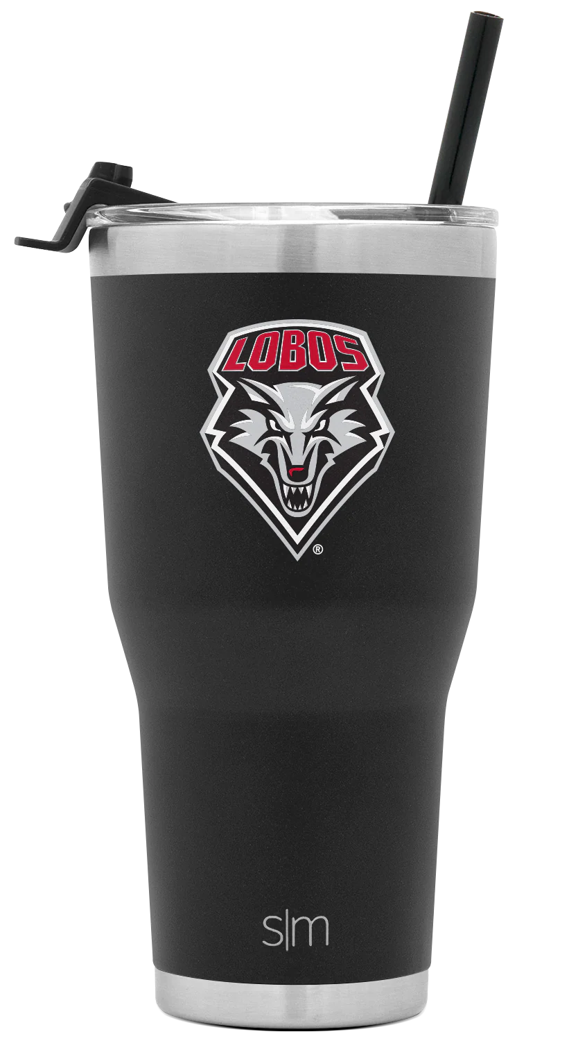 Collegiate Cruiser Tumbler with Flip Lid and Straw