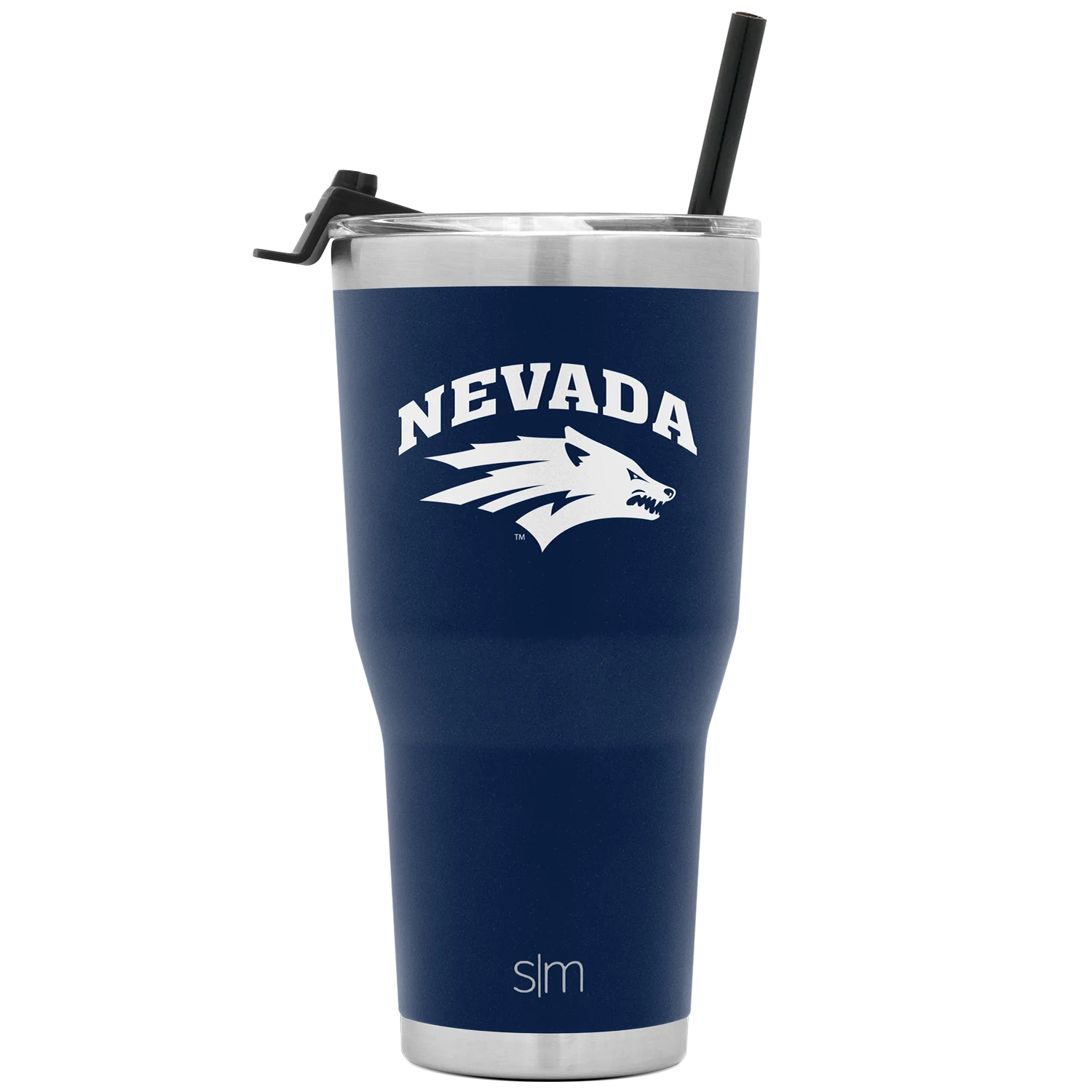 Collegiate Cruiser Tumbler with Flip Lid and Straw