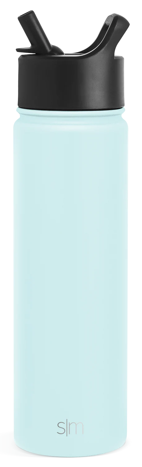 Summit Water Bottle with Straw Lid