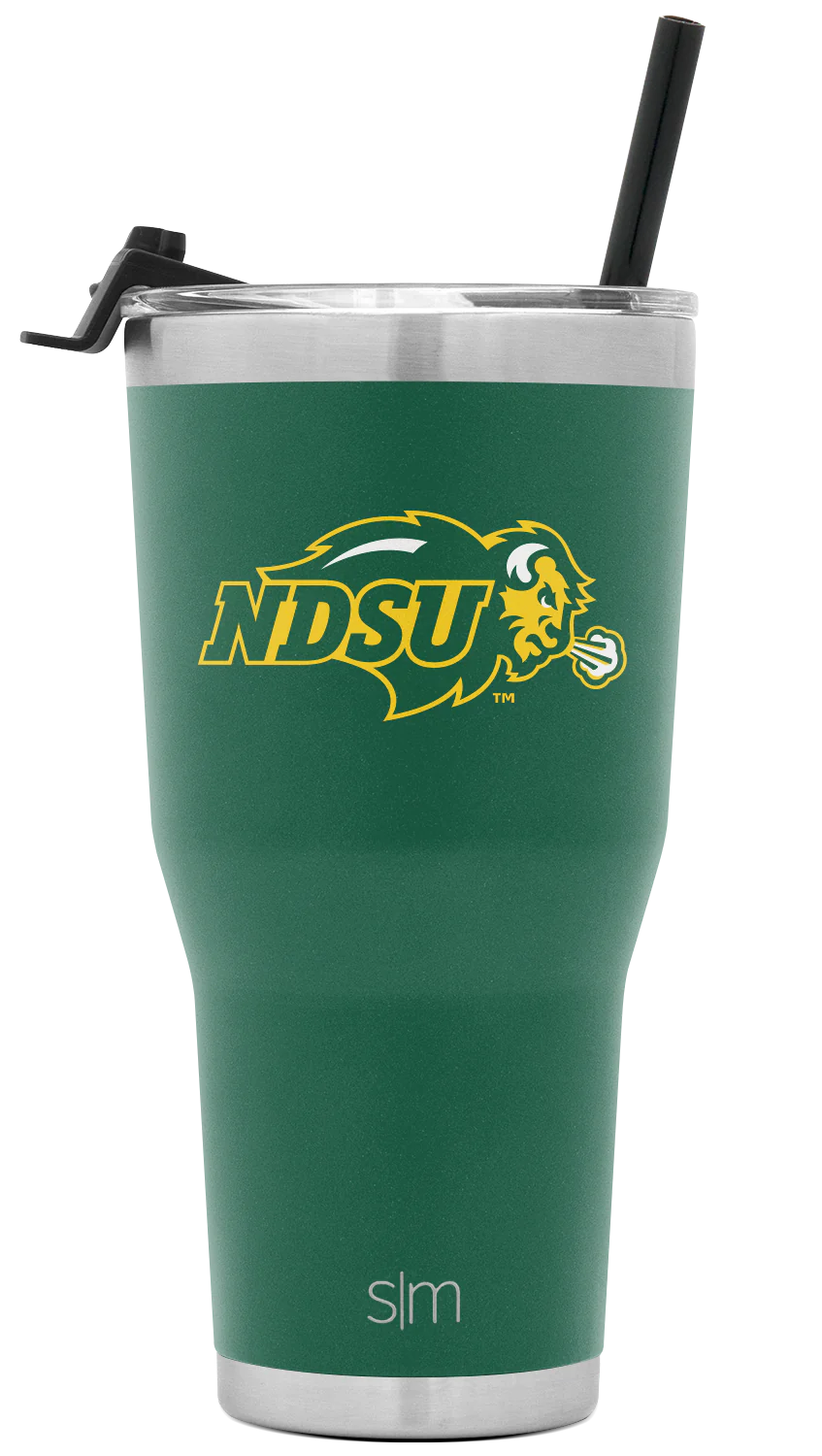 Collegiate Cruiser Tumbler with Flip Lid and Straw