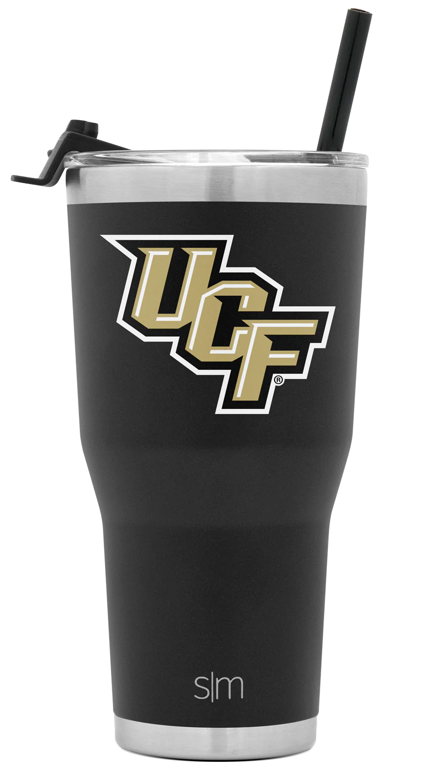 Collegiate Cruiser Tumbler with Flip Lid and Straw