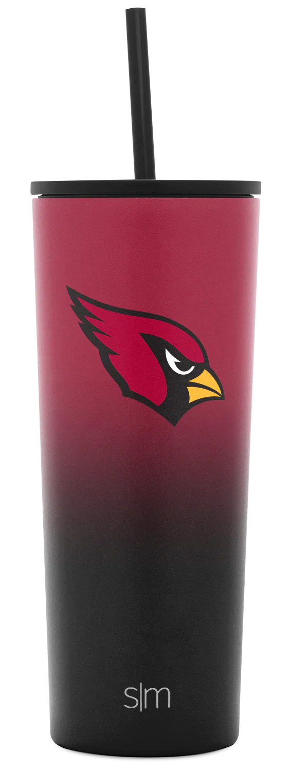 NFL Two-Tone Classic Tumbler with Flip Lid and Straw Lid
