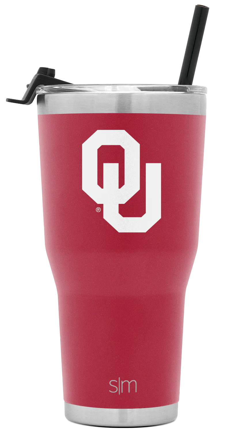 Collegiate Cruiser Tumbler with Flip Lid and Straw