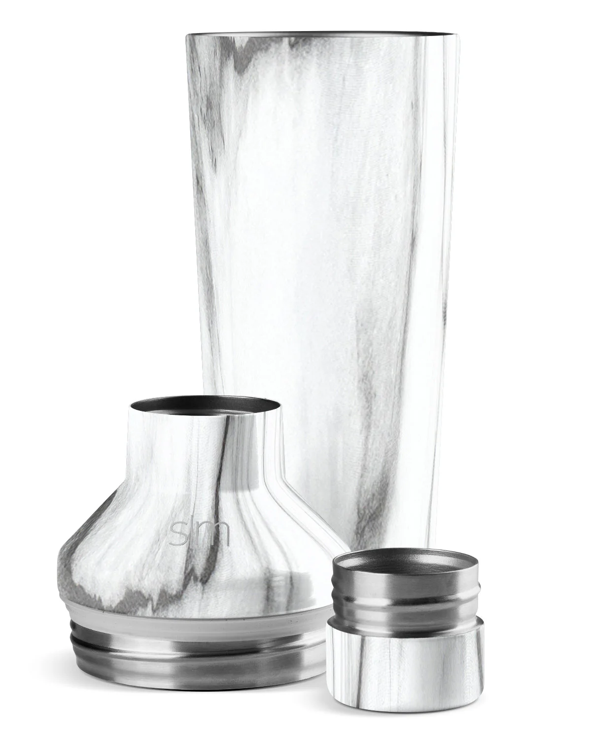 Classic Cocktail Shaker with Jigger Lid