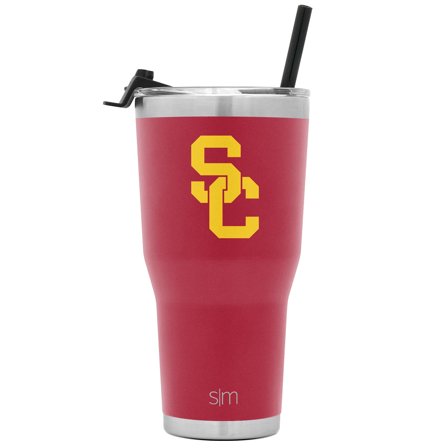 Collegiate Cruiser Tumbler with Flip Lid and Straw