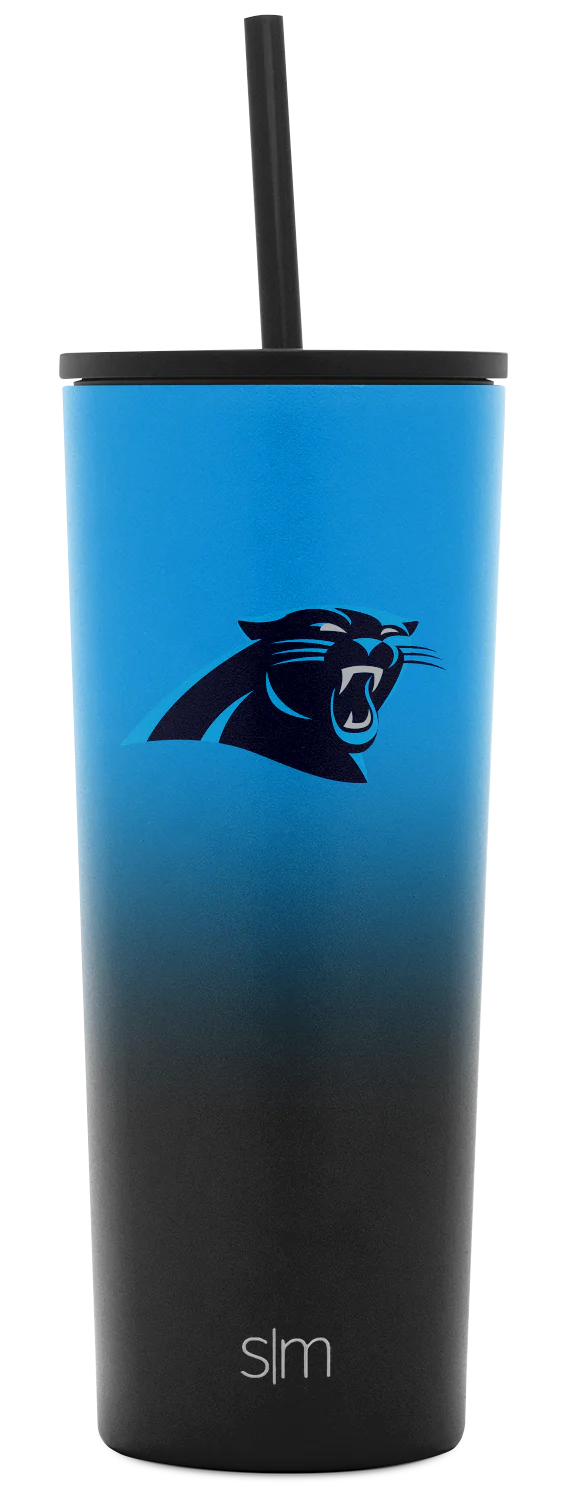 NFL Two-Tone Classic Tumbler with Flip Lid and Straw Lid